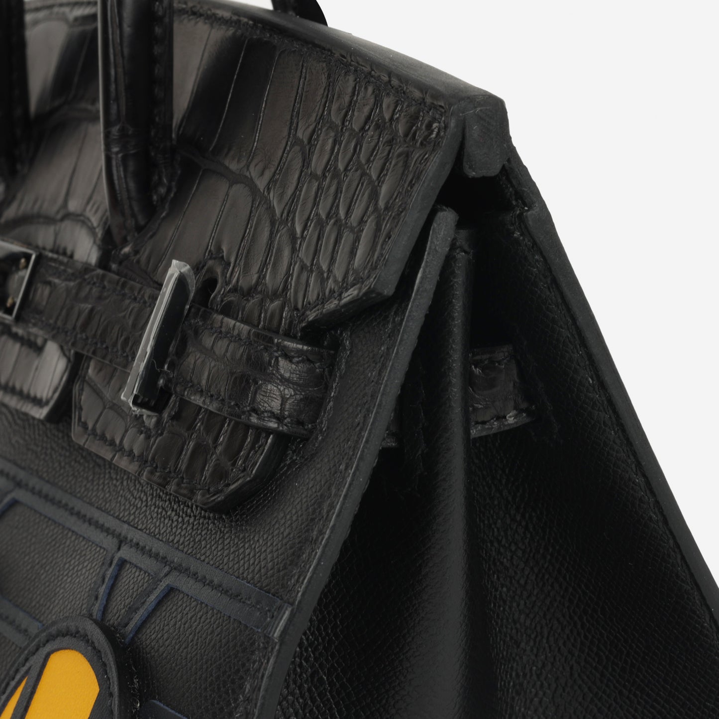 Hermès Midnight Faubourg Birkin 20 - So Black