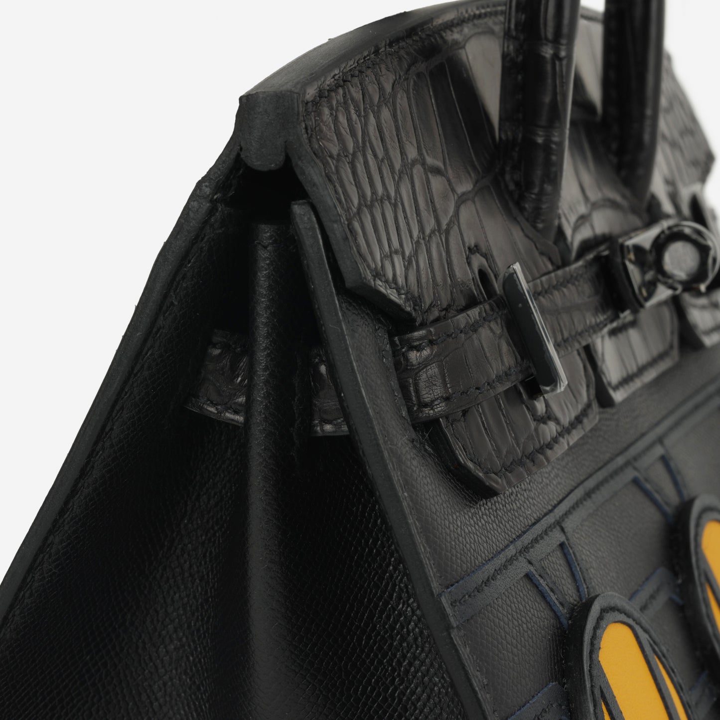 Hermès Midnight Faubourg Birkin 20 - So Black