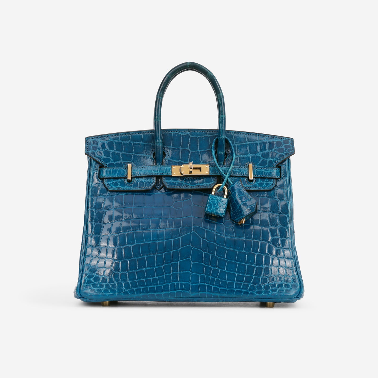 Hermès Birkin 25 - Bleu Izmir Crocodile Niloticus | Gold Hardware