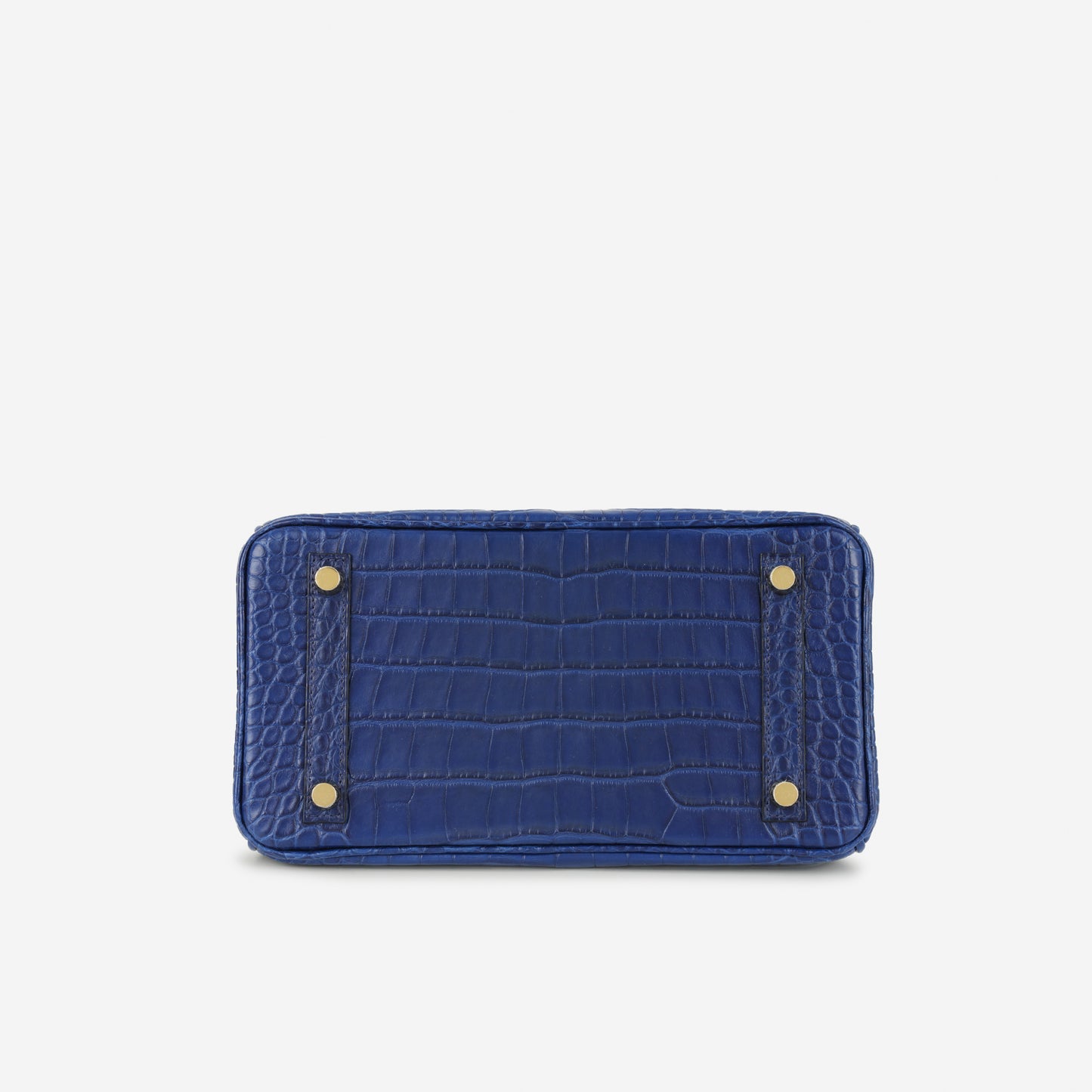 Hermès Birkin 25 - Bleu Saphir Matte Alligator | Brushed Gold Hardware