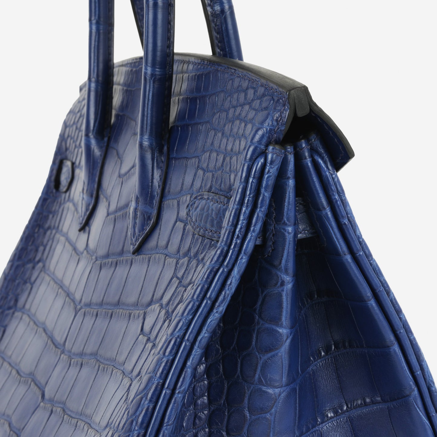 Hermès Birkin 25 - Bleu Saphir Matte Alligator | Brushed Gold Hardware