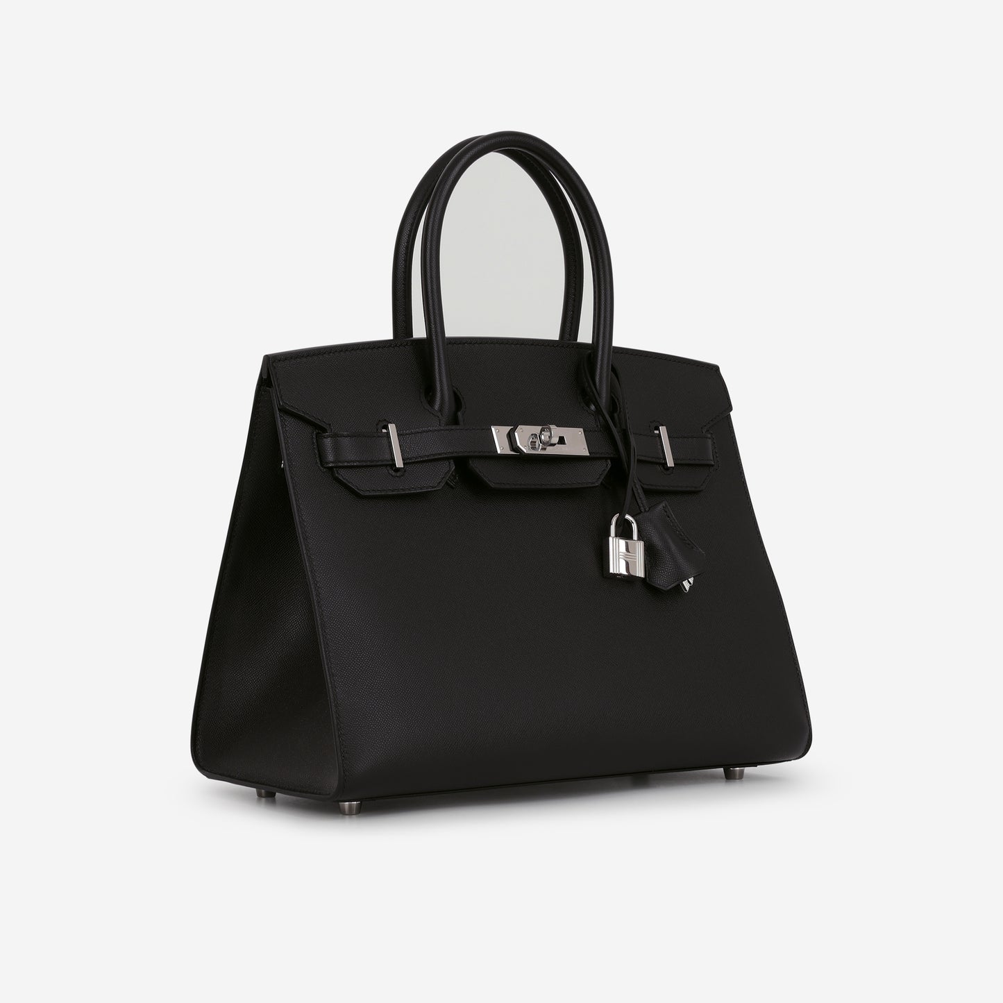 Hermès Birkin 30 - Noir Madame | Palladium Hardware