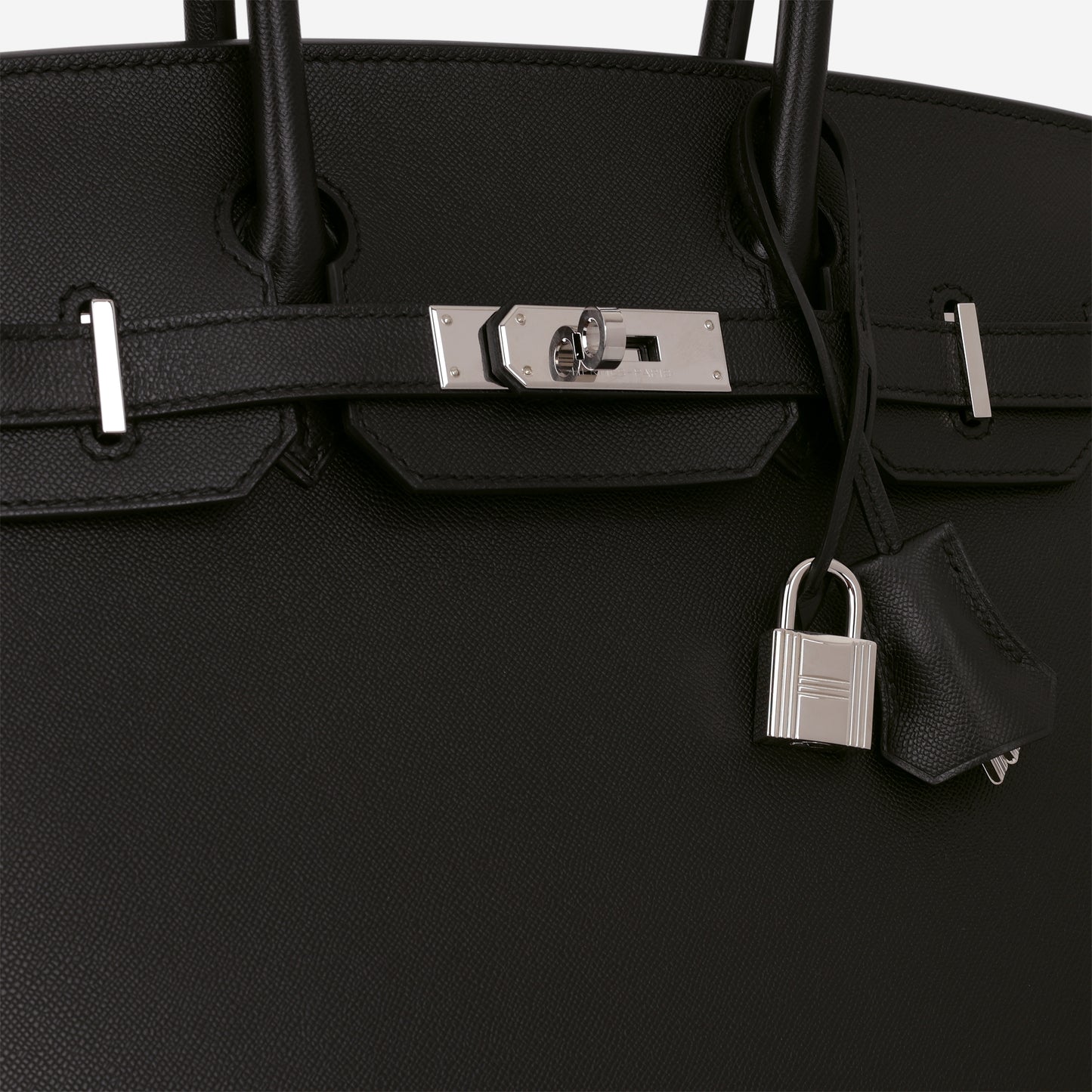 Hermès Birkin 30 - Noir Madame | Palladium Hardware