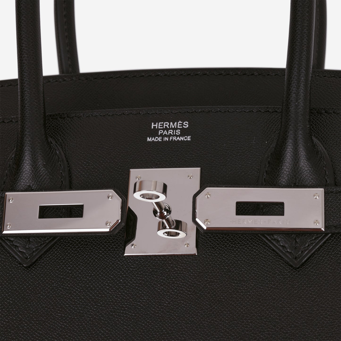Hermès Birkin 30 - Noir Madame | Palladium Hardware