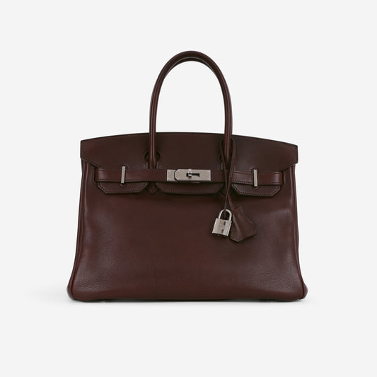 Hermès Birkin 30 - Rouge Sellier Evercolor | Palladium Hardware