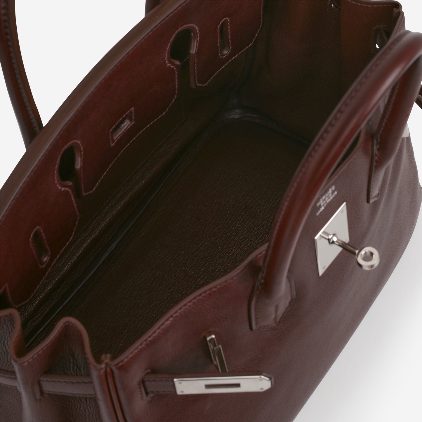 Hermès Birkin 30 - Rouge Sellier Evercolor | Palladium Hardware