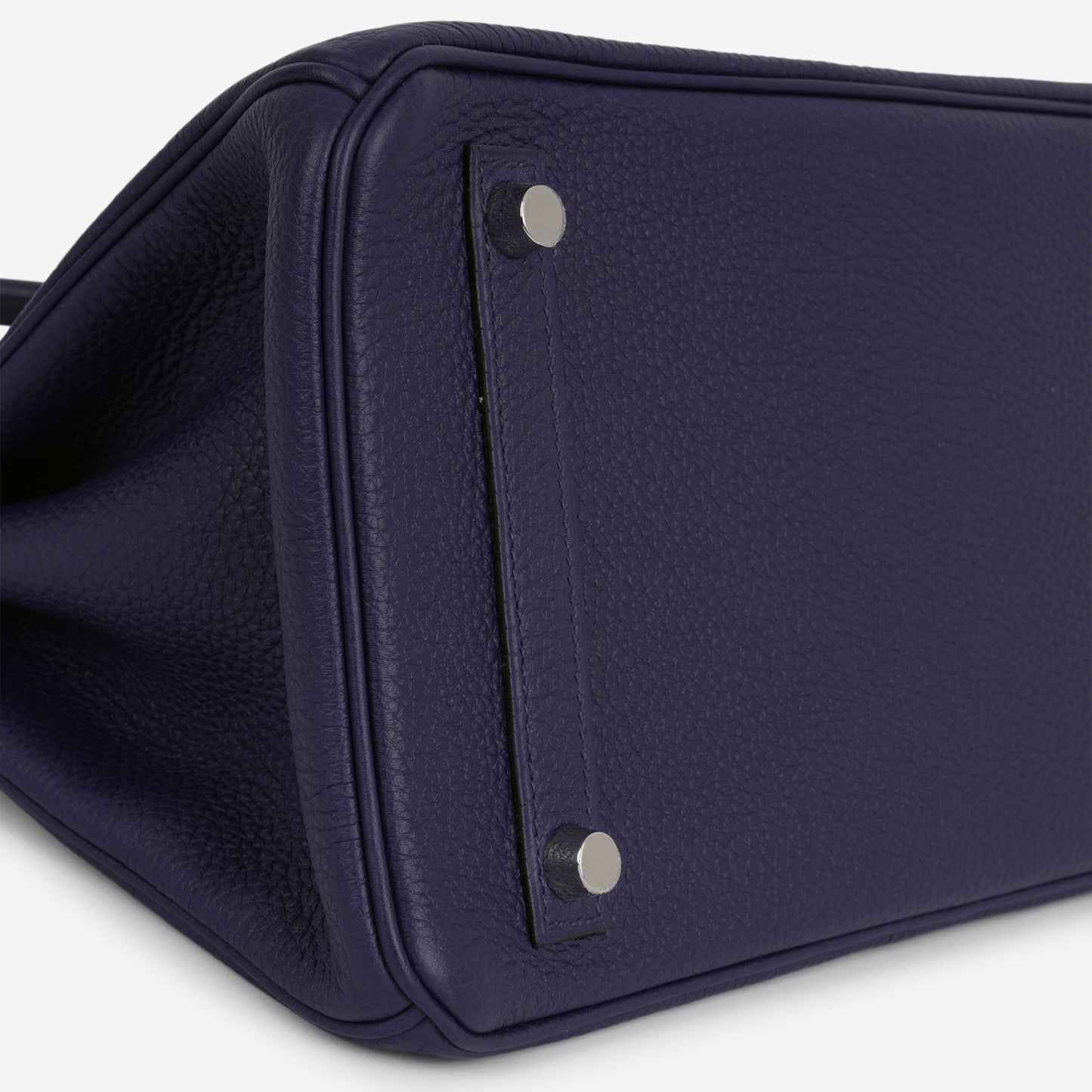 Hermès Birkin 30 Touch - Bleu Encre Togo / Crocodile Niloticus | Palladium Hardware