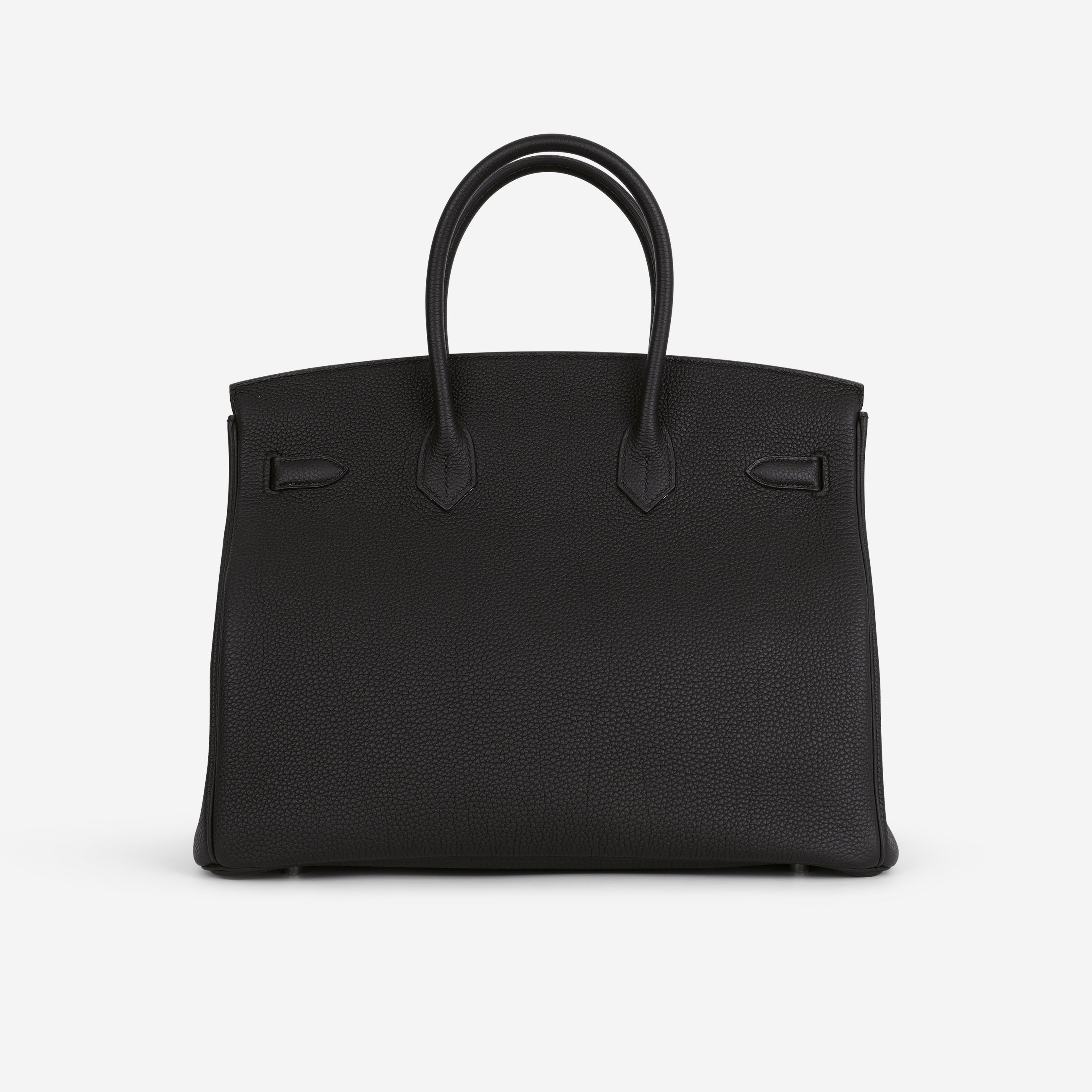 【新品・未使用】HERMES Birkin ノベルティ　ブラック ハンドバッグ Unused 2016 Hermès Birkin 35 - Black Togo Palladium | Bagista