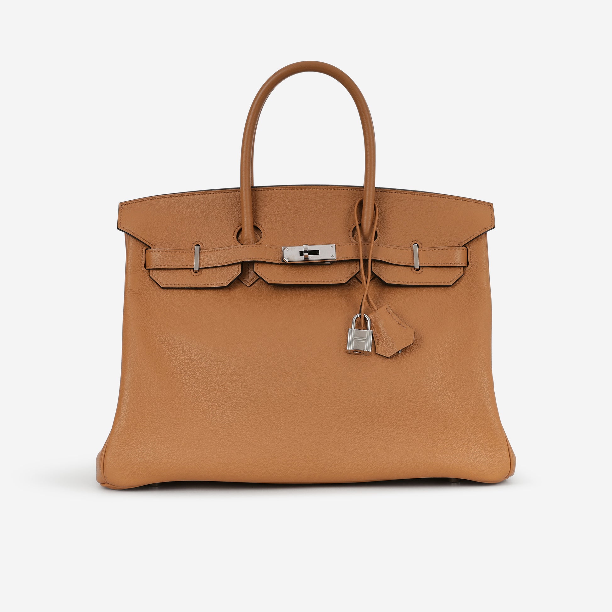Birkin 35 "Sea, Surf And Fun" - Toffee Novillo / Multicolor Interior | Palladium Hardware - Bagista