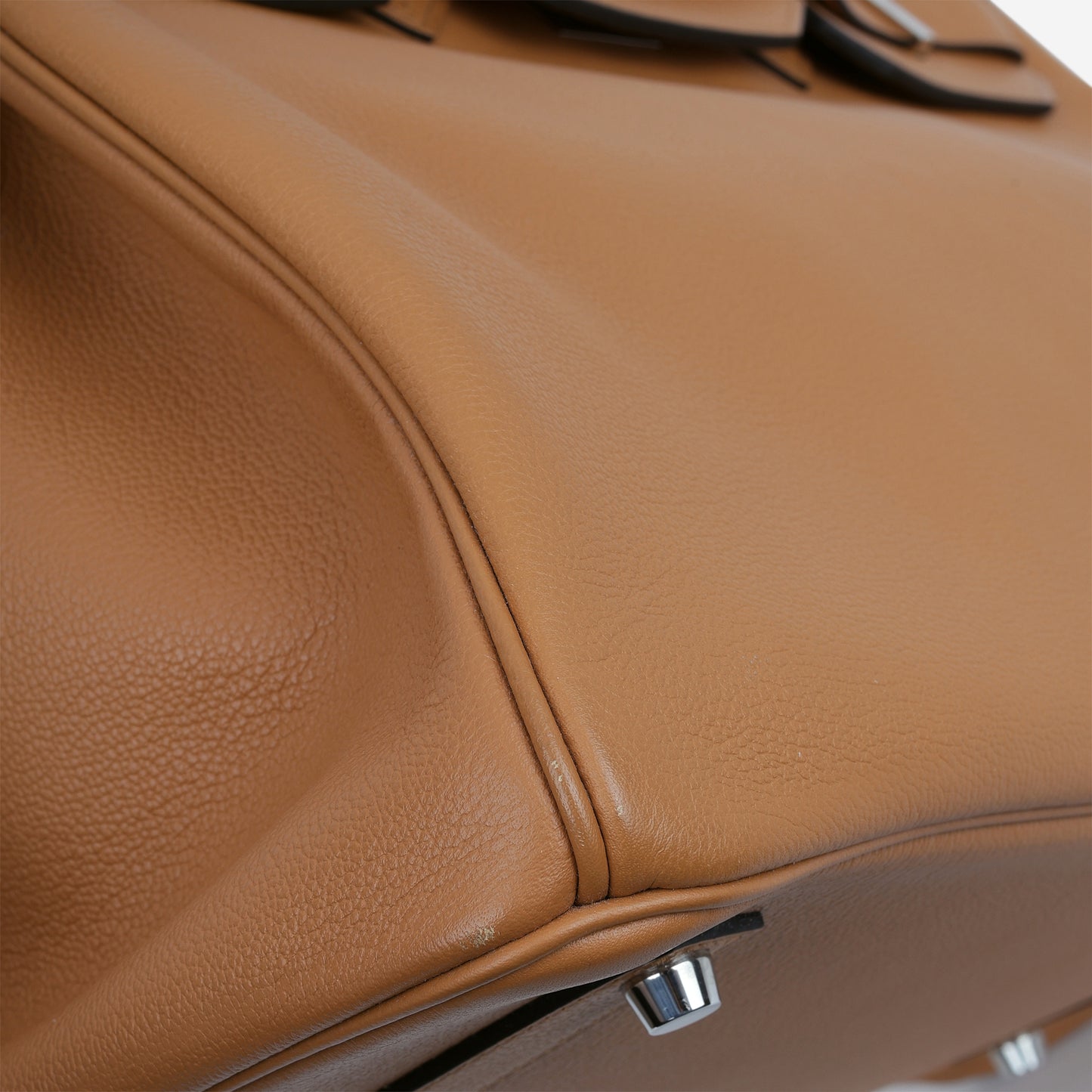 Birkin 35 "Sea, Surf And Fun" - Toffee Novillo / Multicolor Interior | Palladium Hardware - Bagista