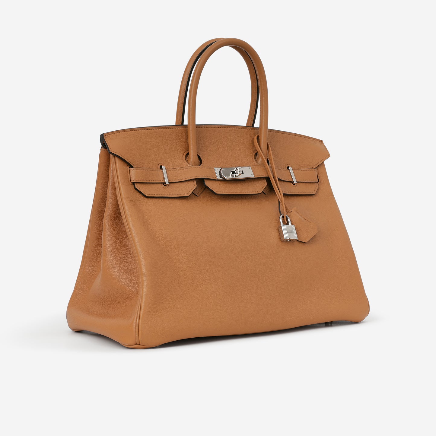 Birkin 35 "Sea, Surf And Fun" - Toffee Novillo / Multicolor Interior | Palladium Hardware - Bagista