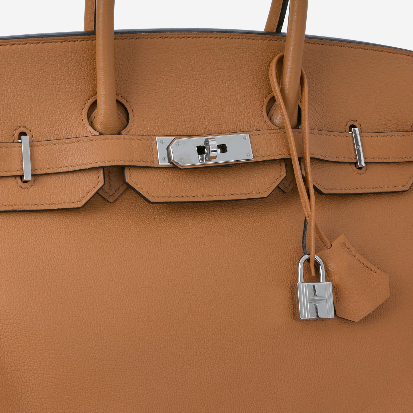 Birkin 35 "Sea, Surf And Fun" - Toffee Novillo / Multicolor Interior | Palladium Hardware - Bagista