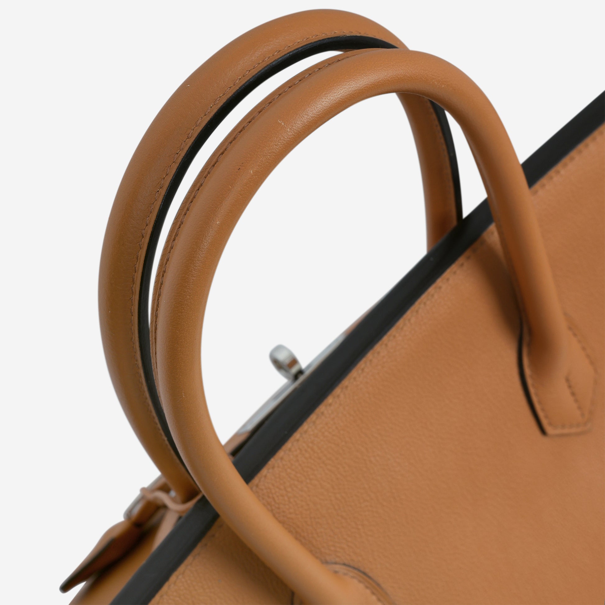 Birkin 35 "Sea, Surf And Fun" - Toffee Novillo / Multicolor Interior | Palladium Hardware - Bagista