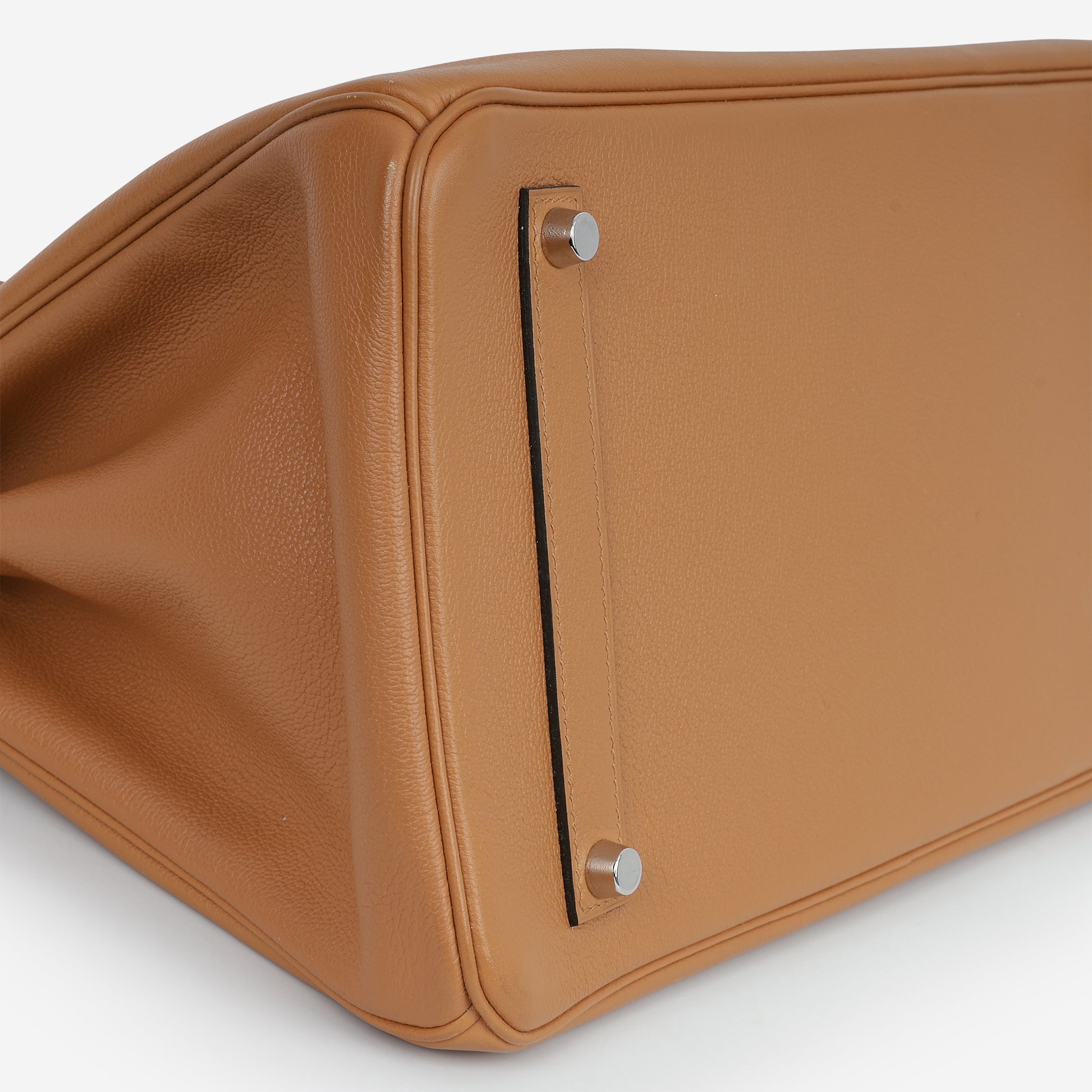 Birkin 35 "Sea, Surf And Fun" - Toffee Novillo / Multicolor Interior | Palladium Hardware - Bagista