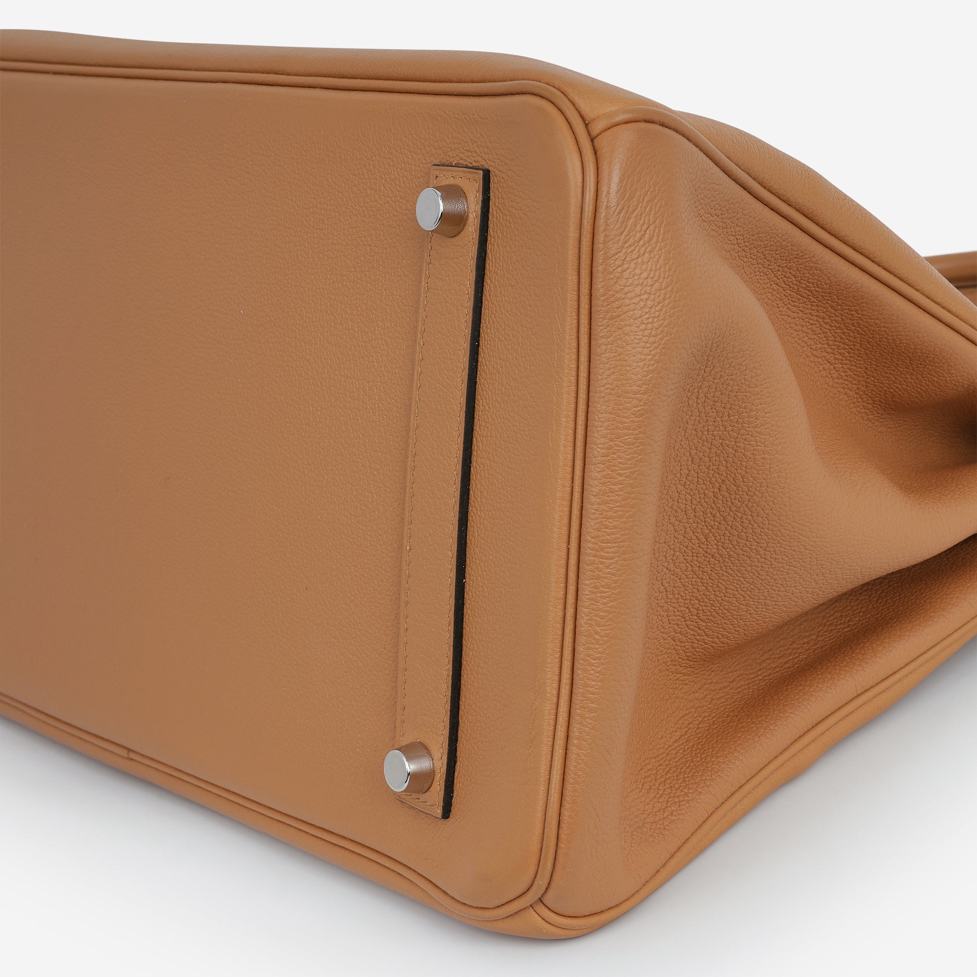 Birkin 35 "Sea, Surf And Fun" - Toffee Novillo / Multicolor Interior | Palladium Hardware - Bagista