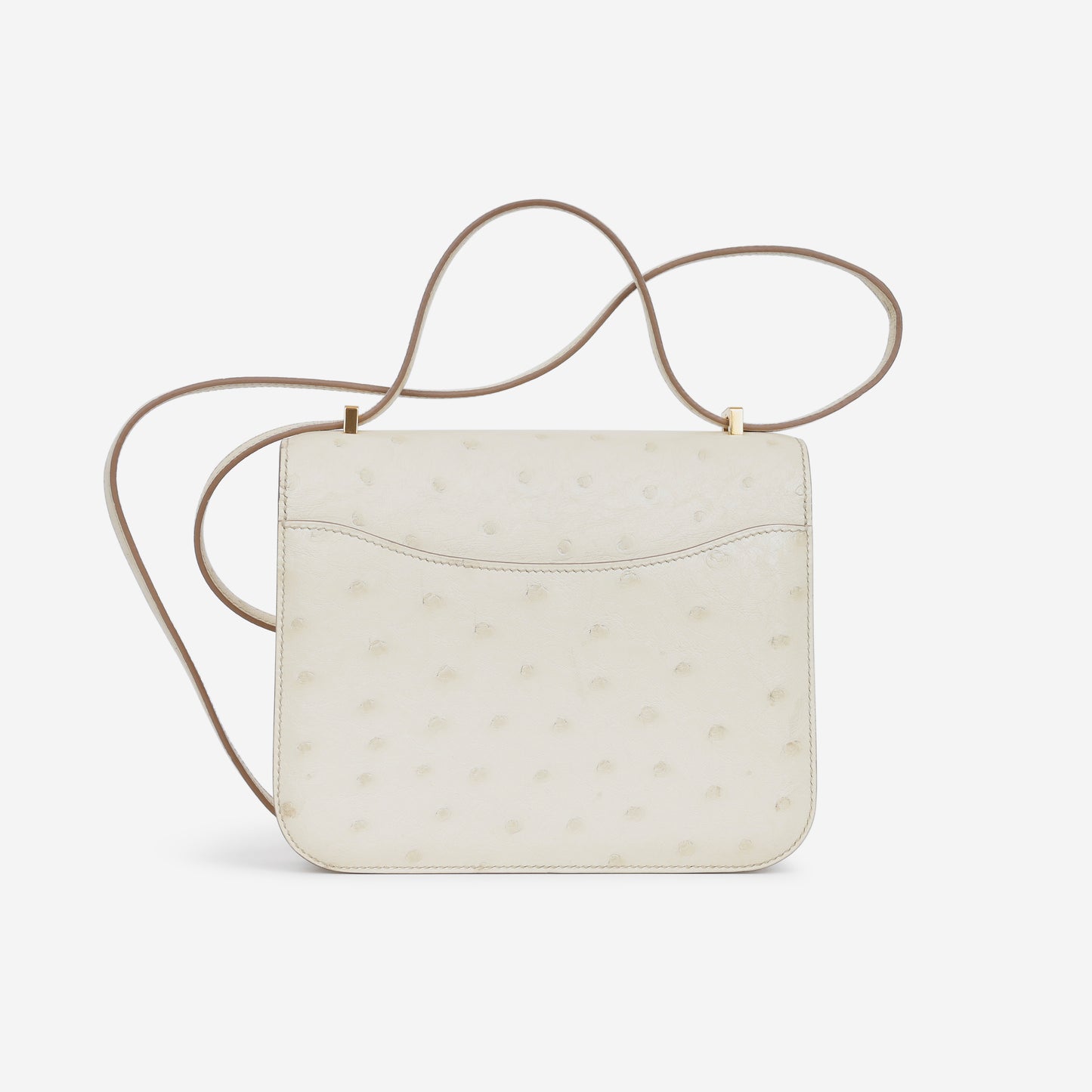 Hermès Constance 18 - Beton Ostrich | Gold Hardware