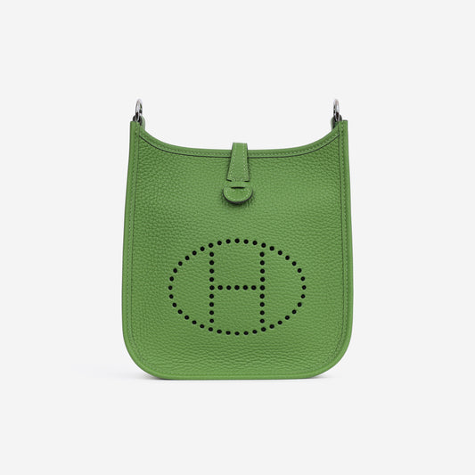 Hermès Evelyne TPM - Vert Yucca Clemence | Palladium Hardware