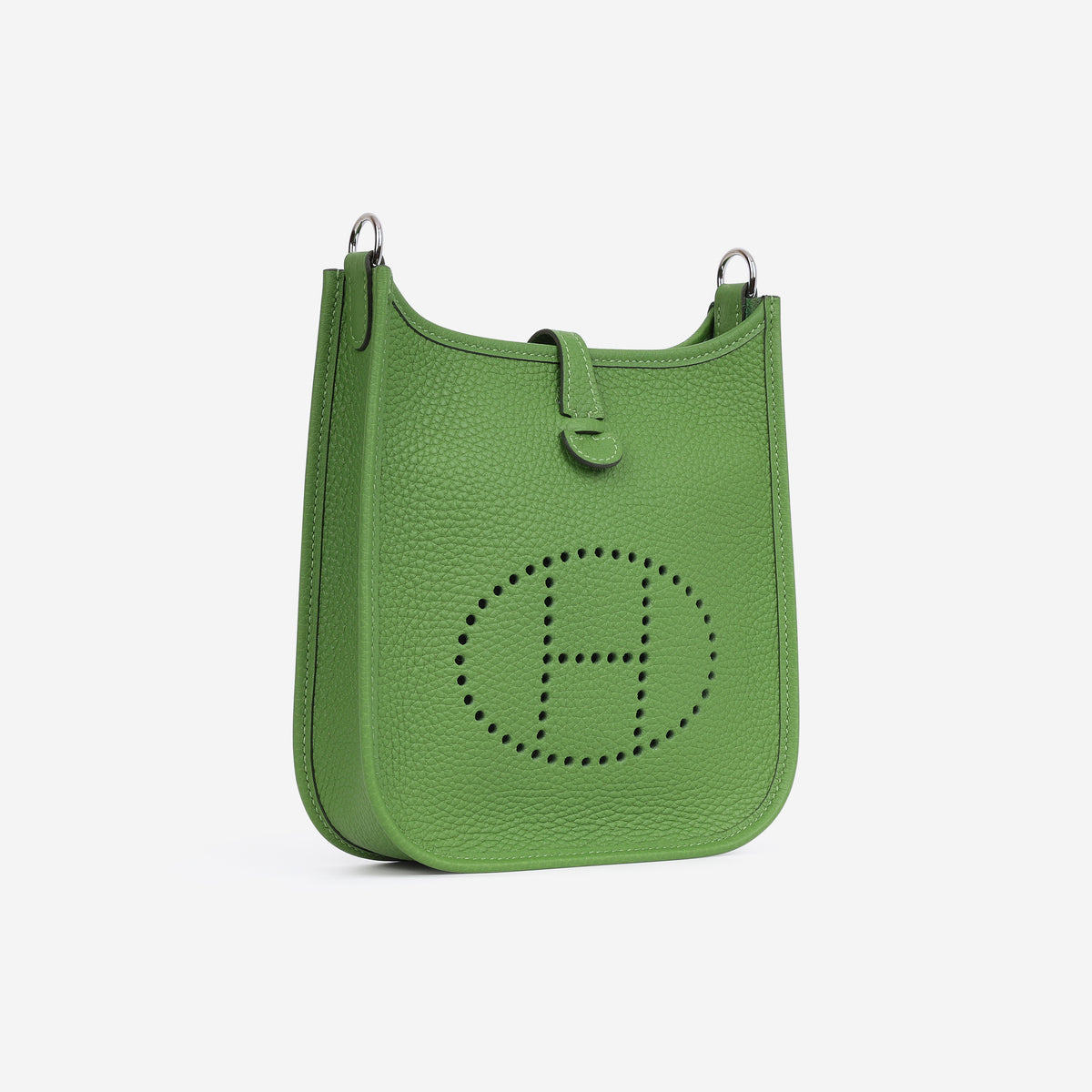 Hermès Evelyne TPM - Vert Yucca Clemence | Palladium Hardware
