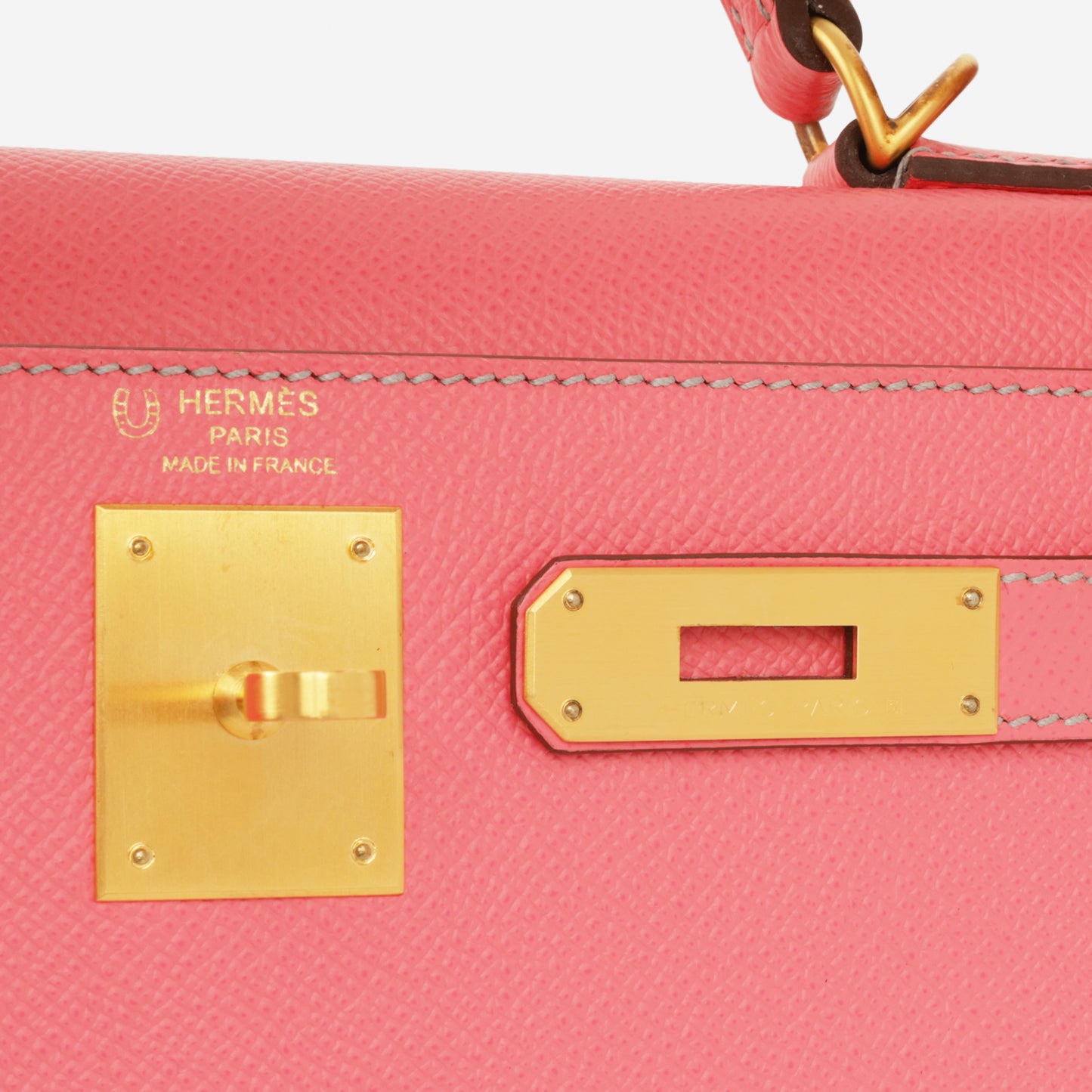 Hermès HSS Kelly 28 - Rose Azalee Epsom | Brushed Gold Hardware