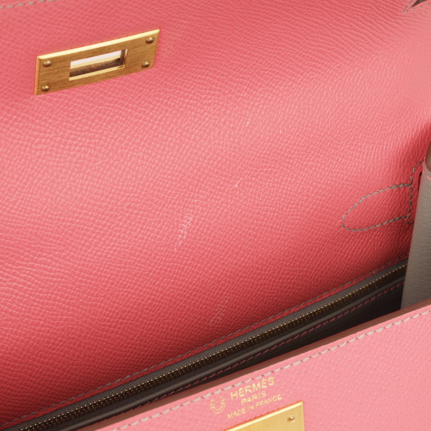 Hermès HSS Kelly 28 - Rose Azalee Epsom | Brushed Gold Hardware
