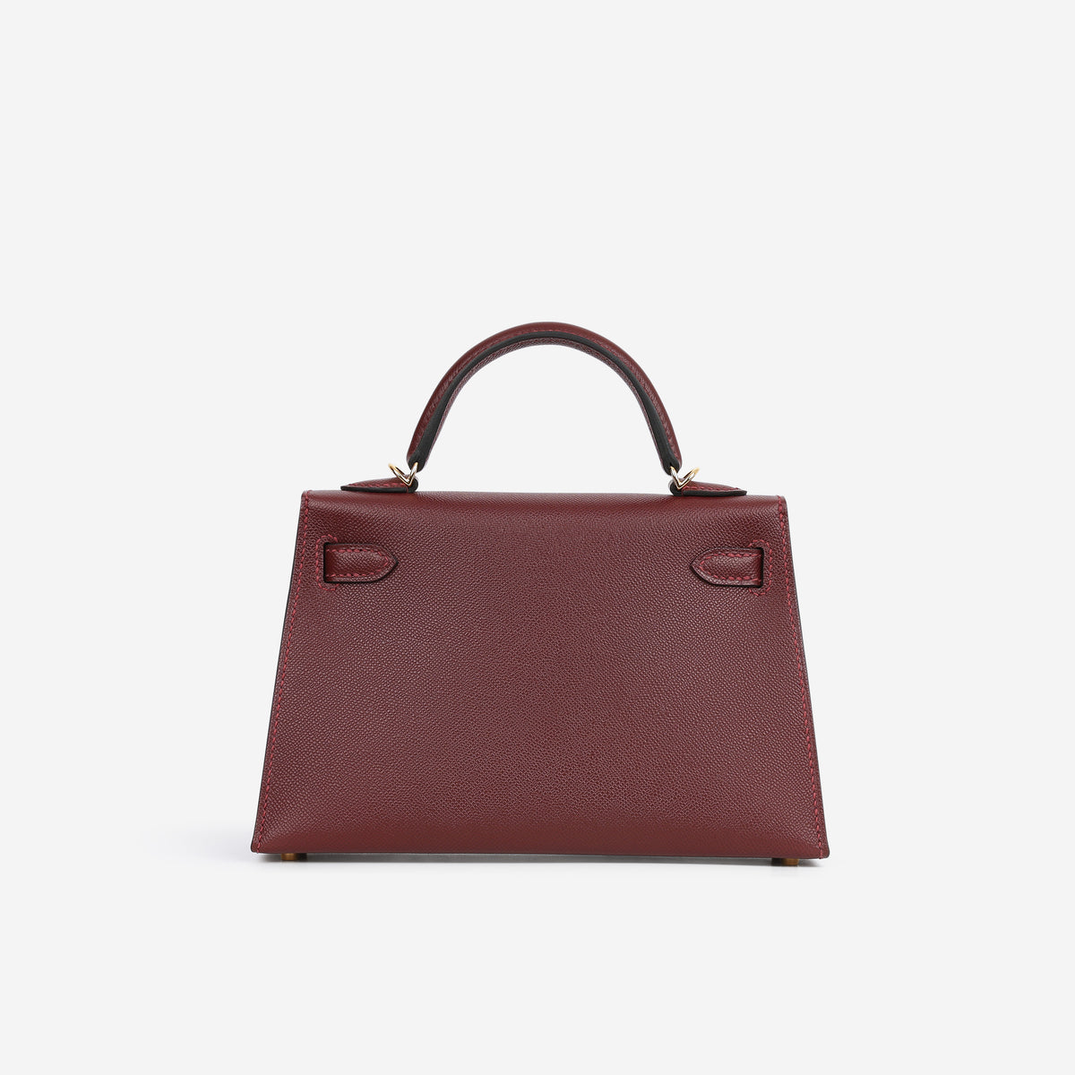Hermès Mini Kelly 20cm - Rouge H Madame | Gold Hardware