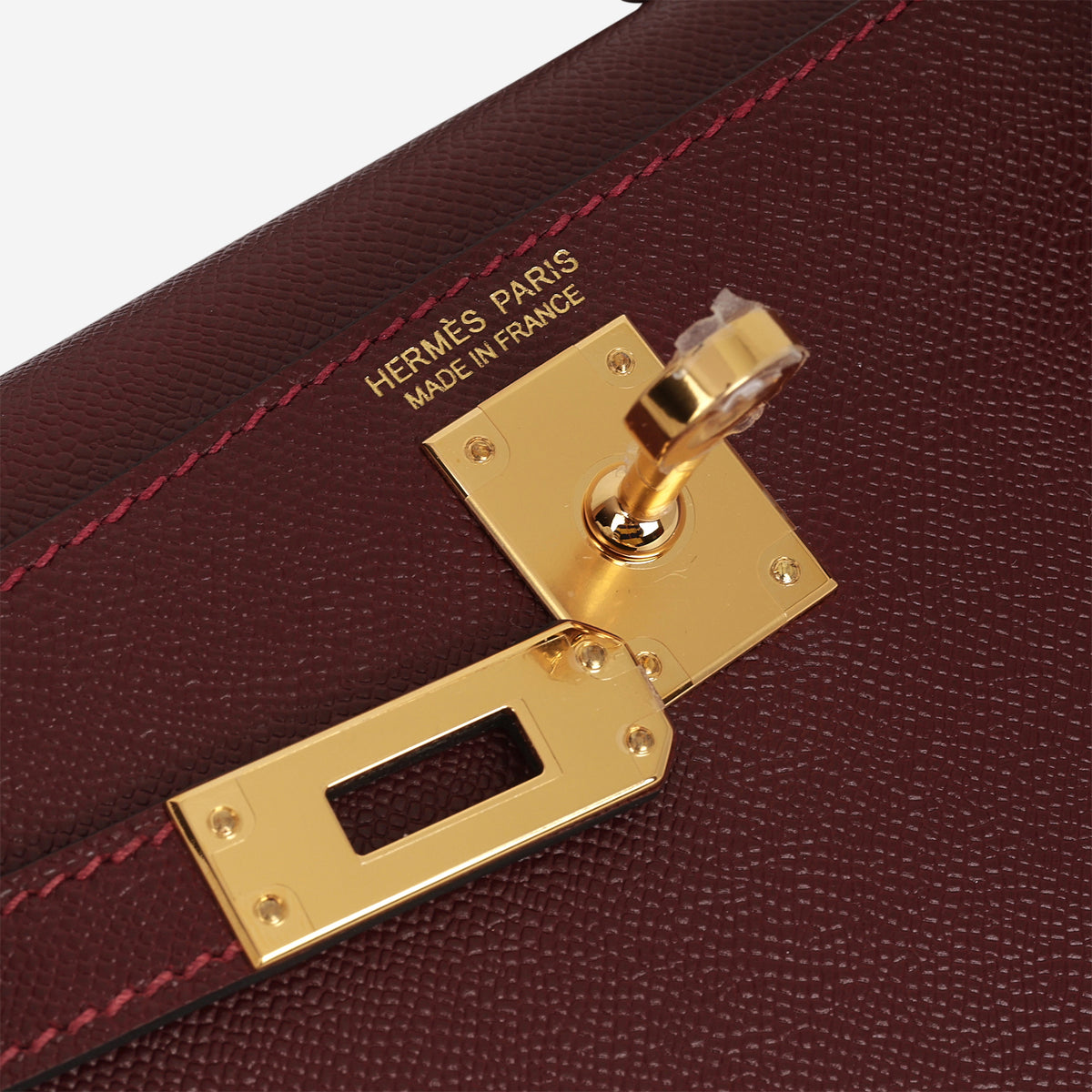 Hermès Mini Kelly 20cm - Rouge H Madame | Gold Hardware