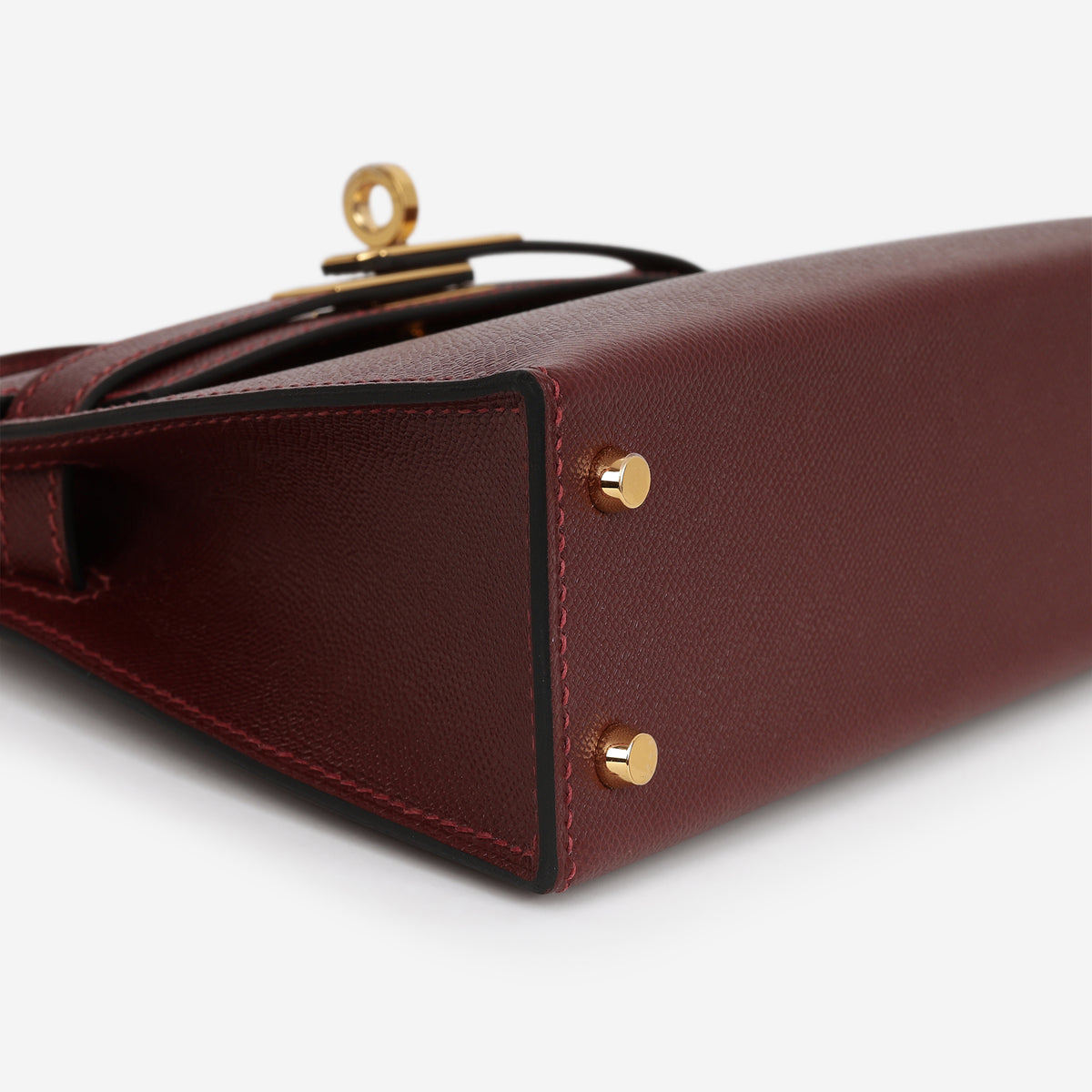 Hermès Mini Kelly 20cm - Rouge H Madame | Gold Hardware