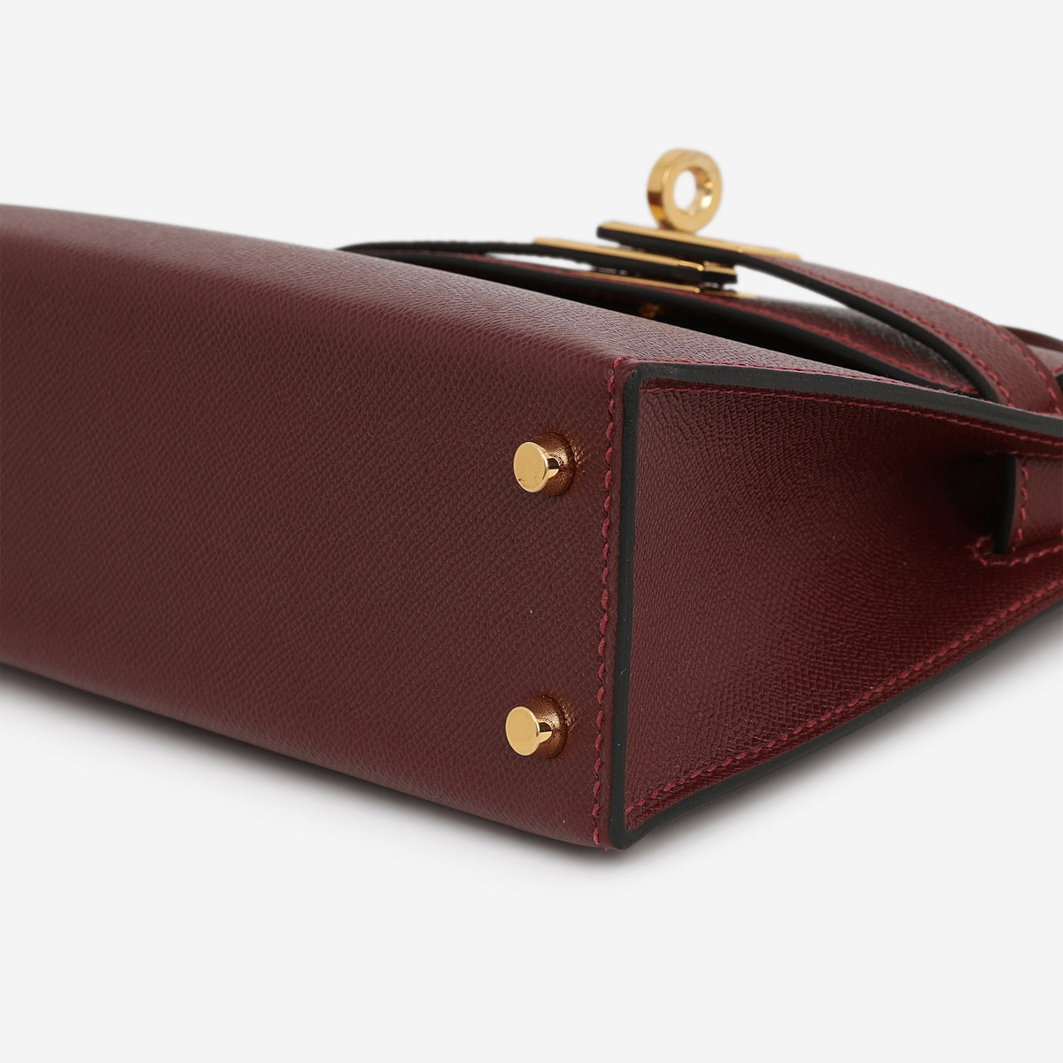 Hermès Mini Kelly 20cm - Rouge H Madame | Gold Hardware