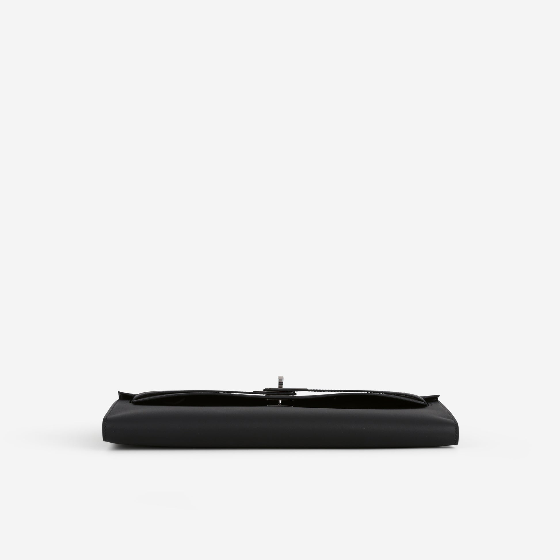 Hermès Kelly Cut - Black Swift | Palladium Hardware - Bagista