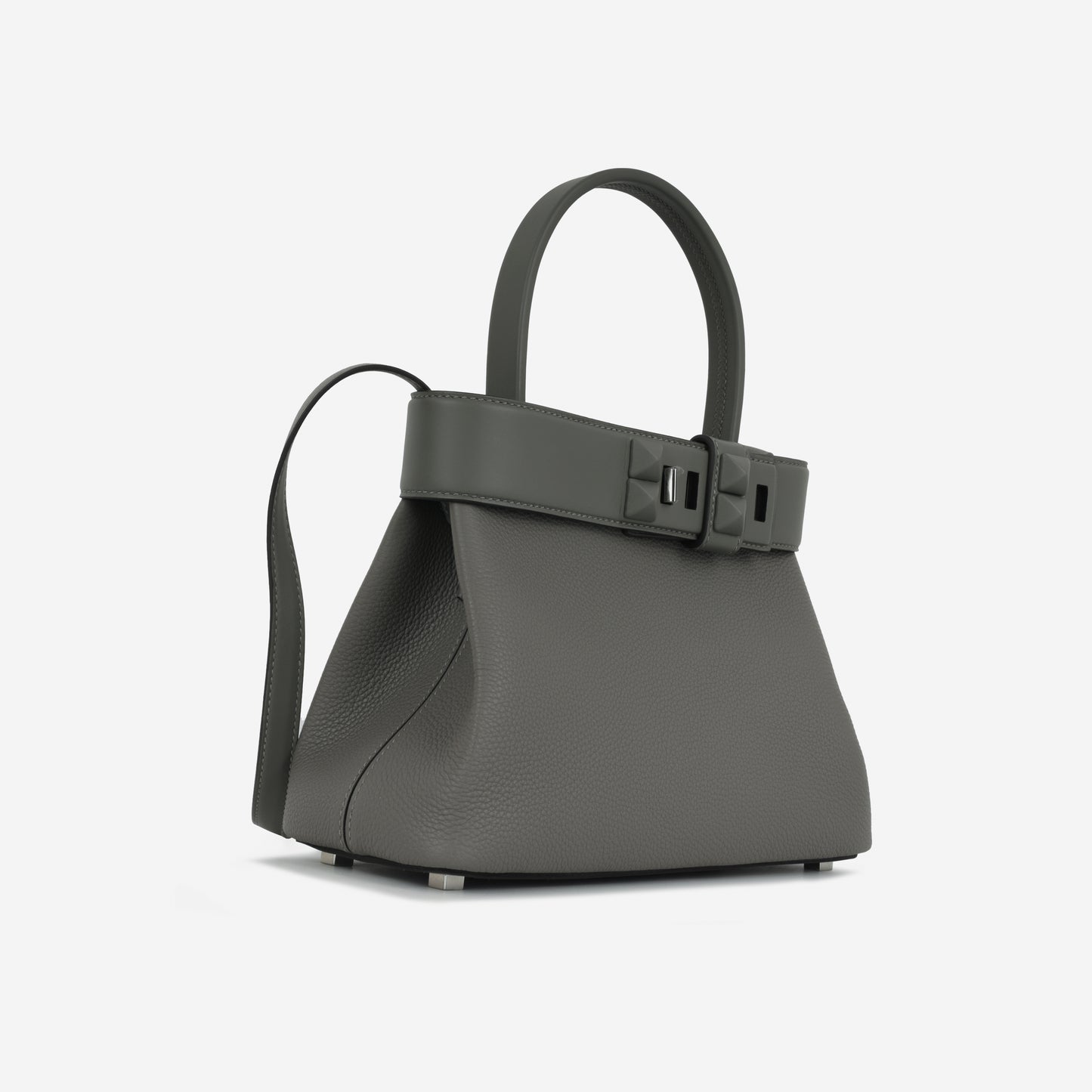 Hermès Medor Bag - Gris Meyer Togo / Swift | Palladium Harware