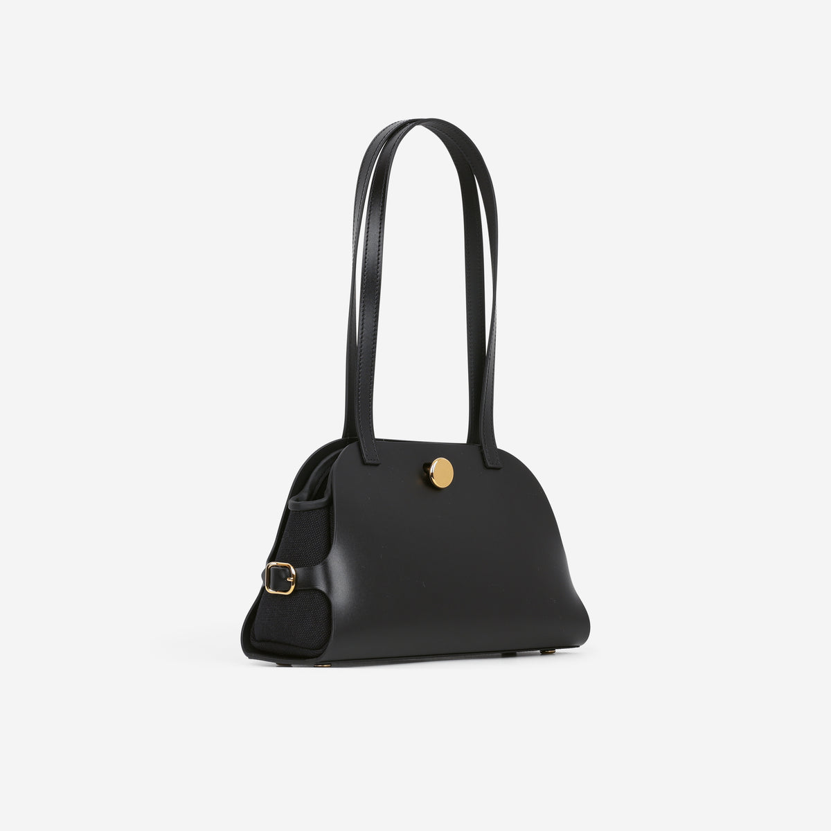Hermès Tablier Sellier - Noir Toile Militaire / Hunter | Gold Hardware