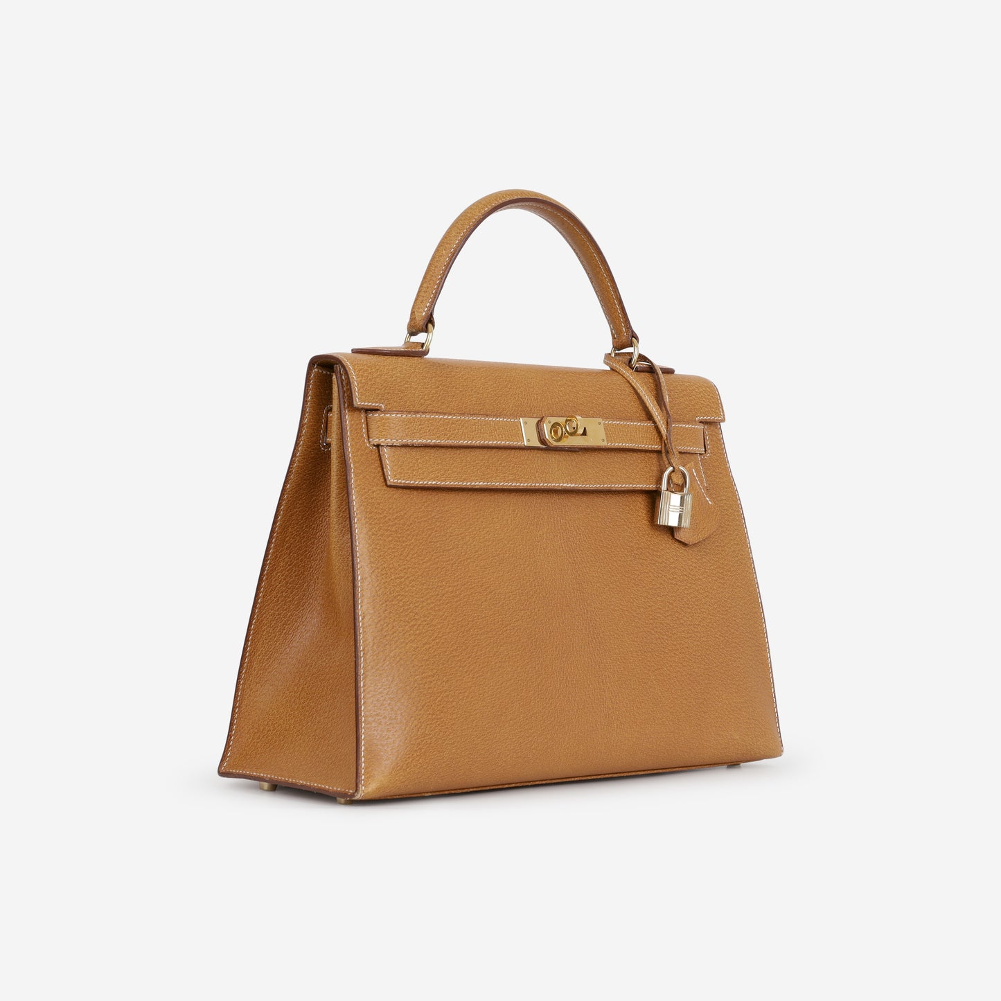 Vintage Kelly 32 - Gold Courchevel | Gold Hardware