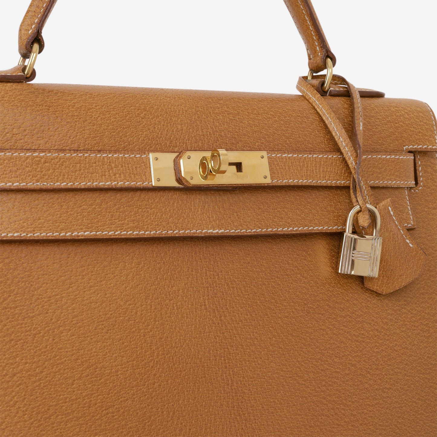 Vintage Kelly 32 - Gold Courchevel | Gold Hardware