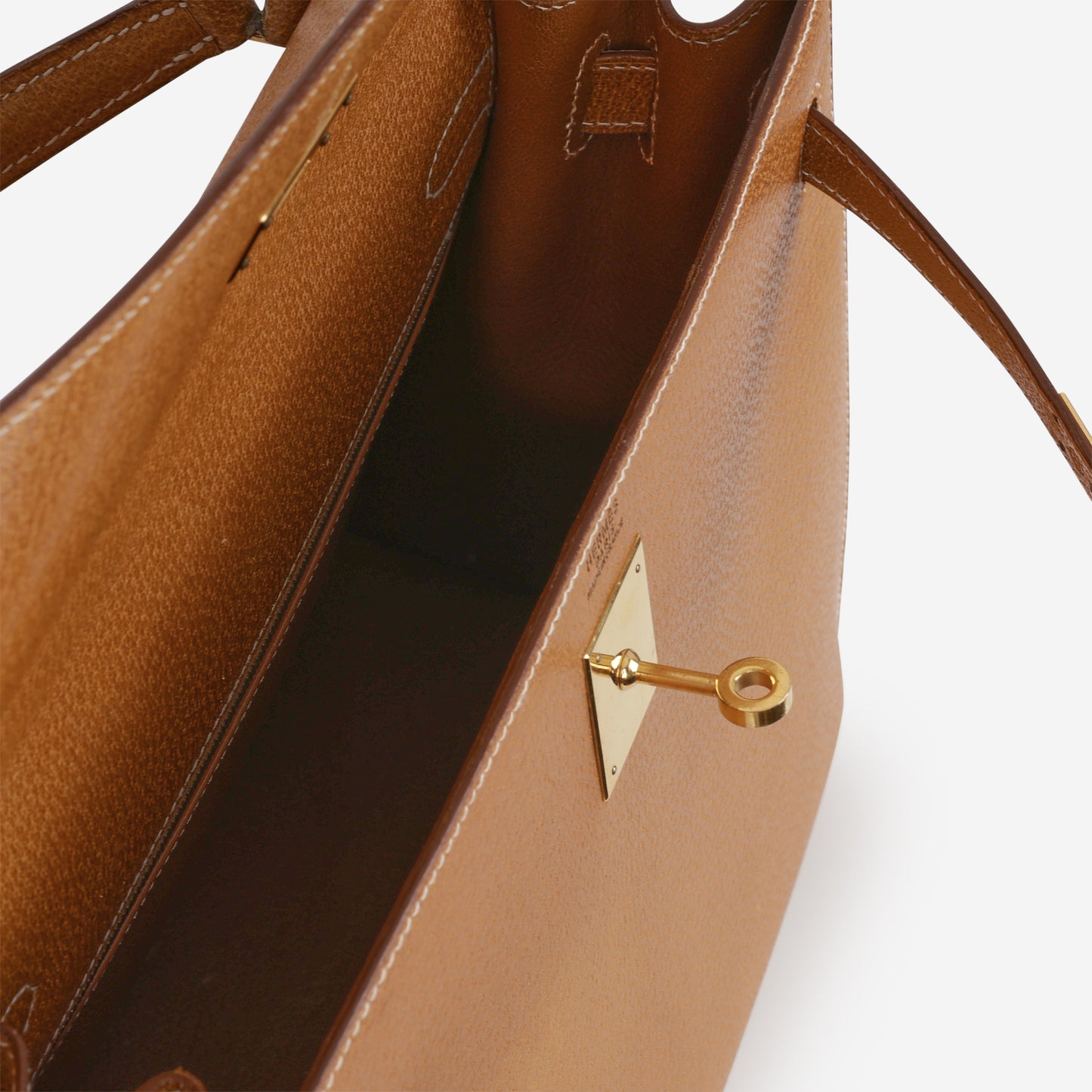 Vintage Kelly 32 - Gold Courchevel | Gold Hardware
