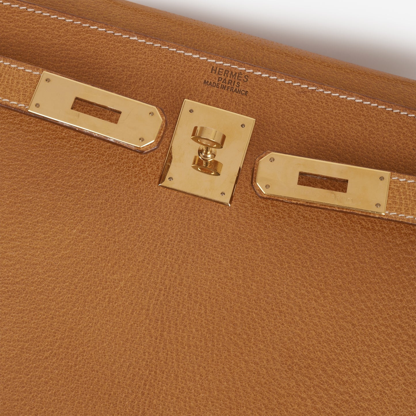 Vintage Kelly 32 - Gold Courchevel | Gold Hardware