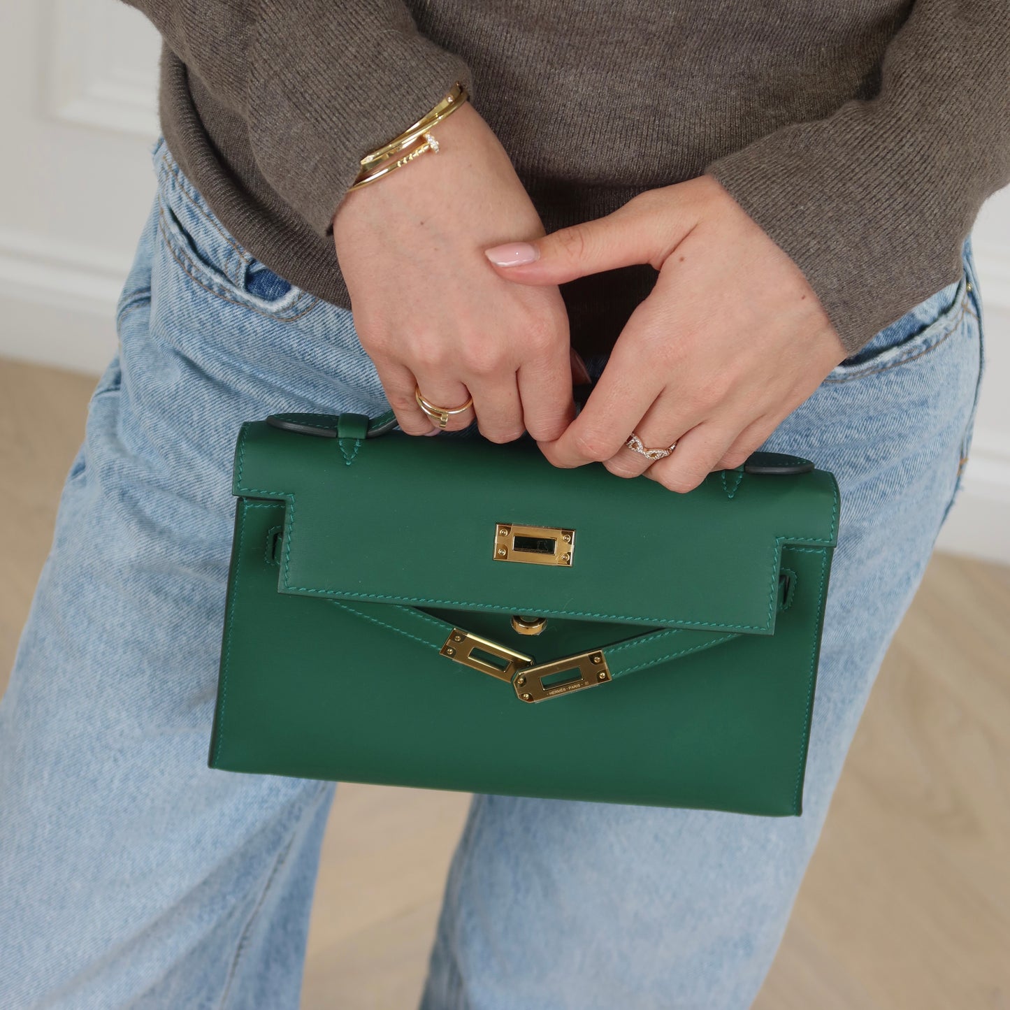 Kelly Pochette - Vert Moyen
