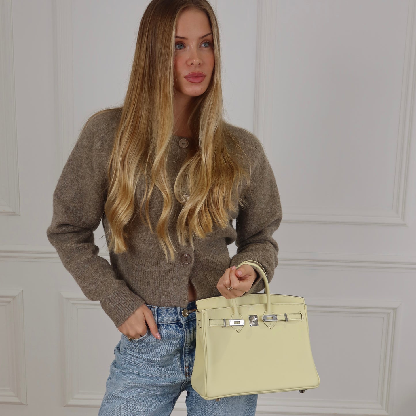 Hermès Birkin 25 - Jaune Milton Swift | Palladium Hardware