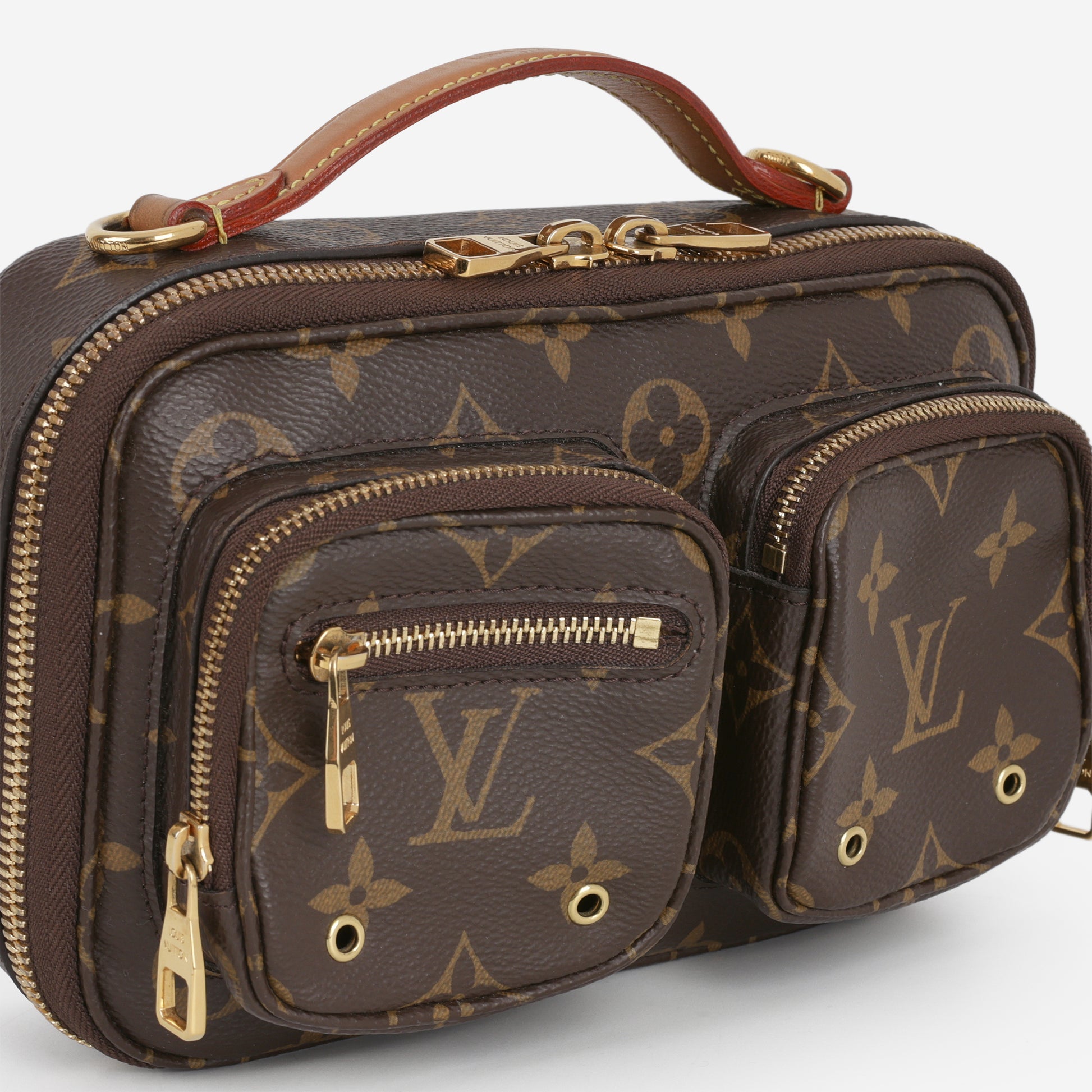 Louis Vuitton Utility Crossbody Bag - Monogram | Gold Hardware - Bagista