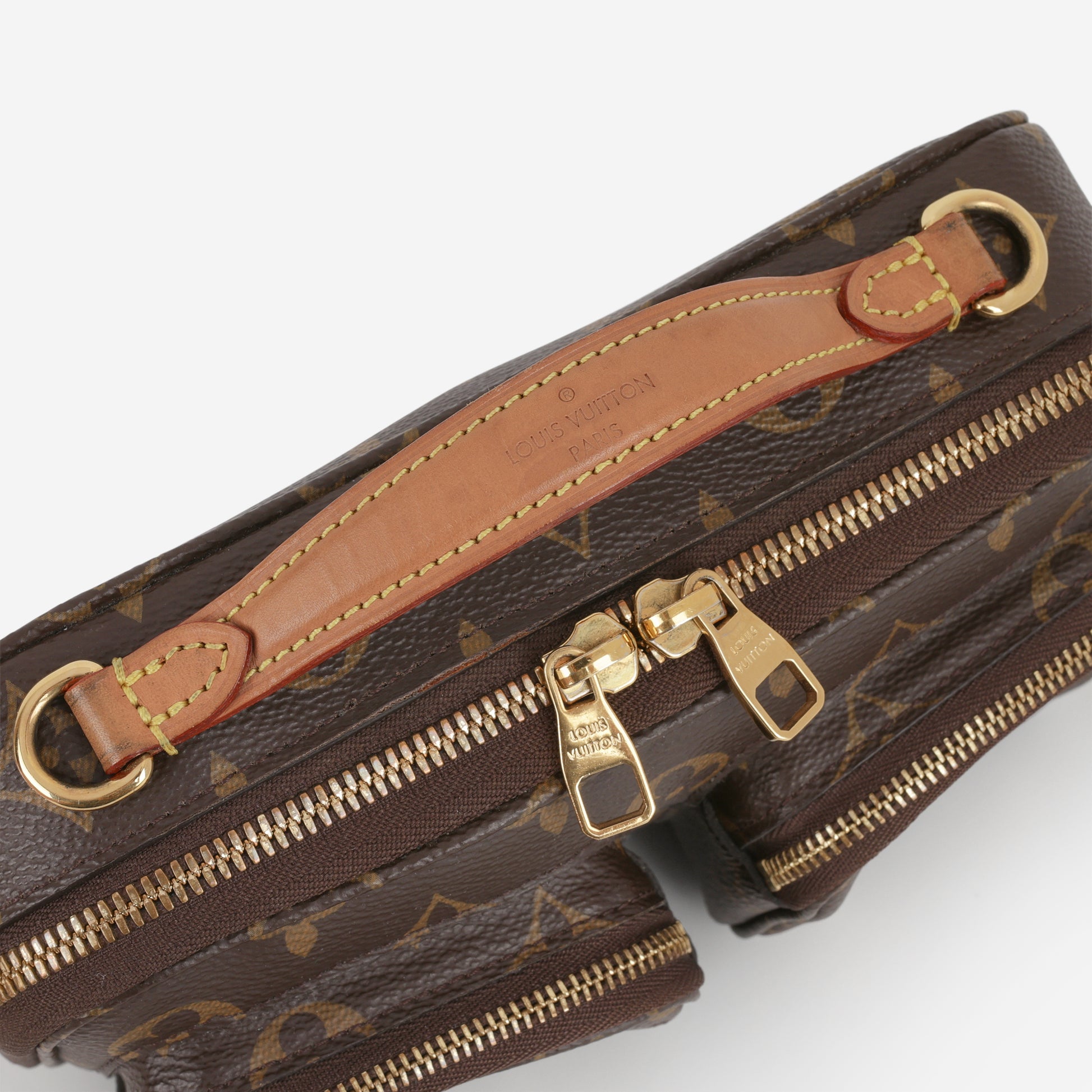 Louis Vuitton Utility Crossbody Bag - Monogram | Gold Hardware - Bagista