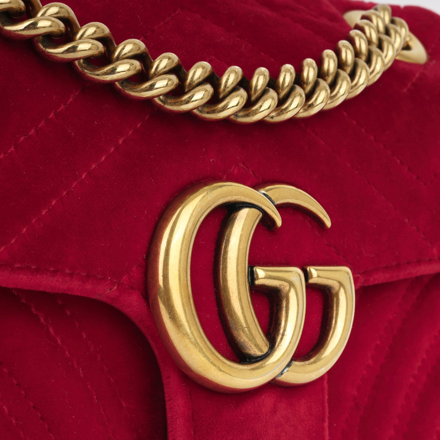 GG Marmont Velvet - Mini