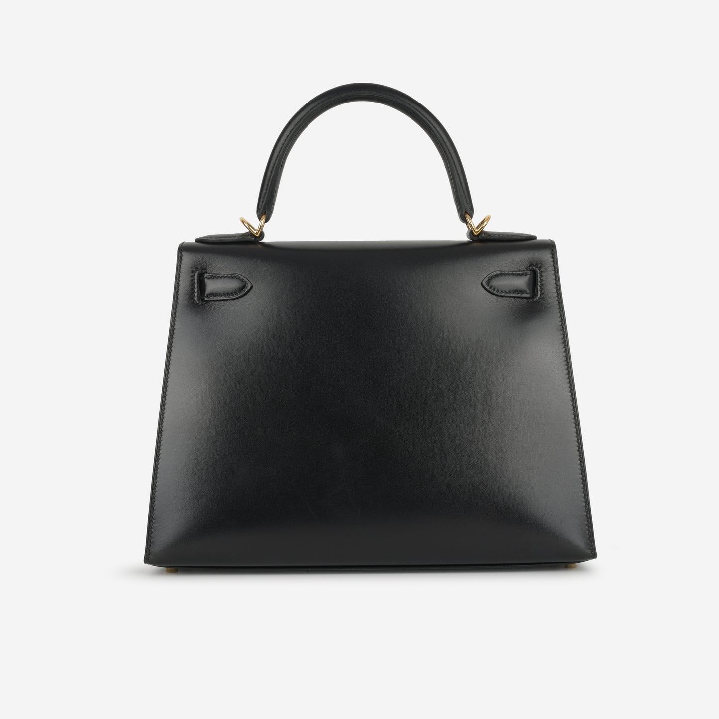 Hermès Kelly 28 - Noir Box Calf | Gold Hardware