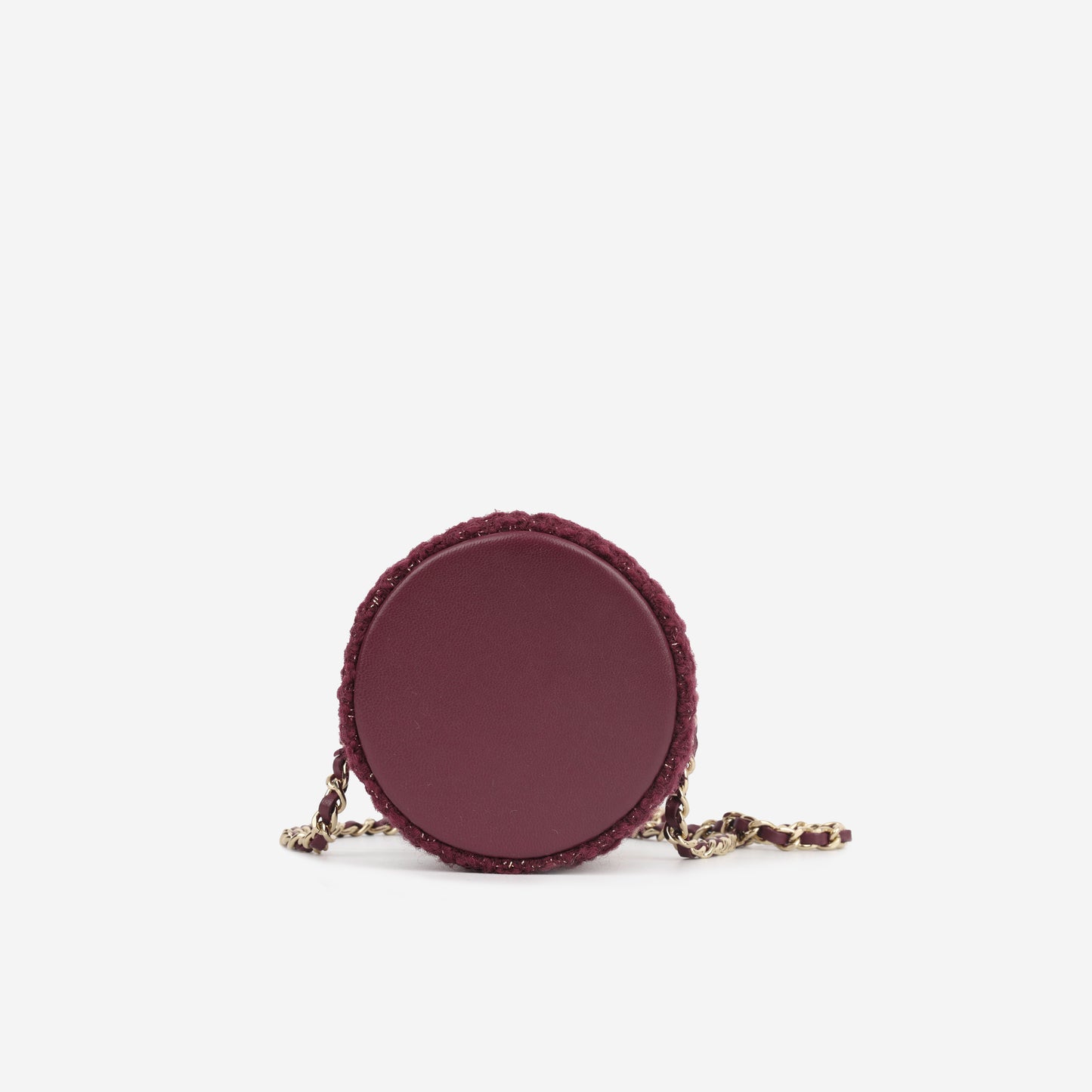 Tweed Vanity Clutch on Chain