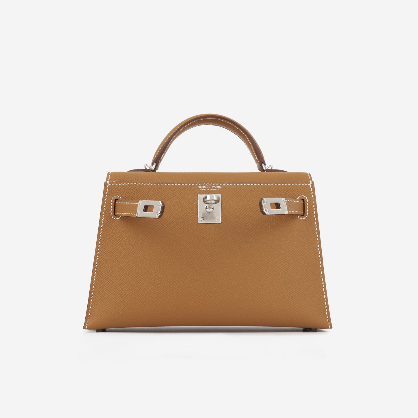 Mini Kelly - Gold Epsom (Rose Confetti Strap)