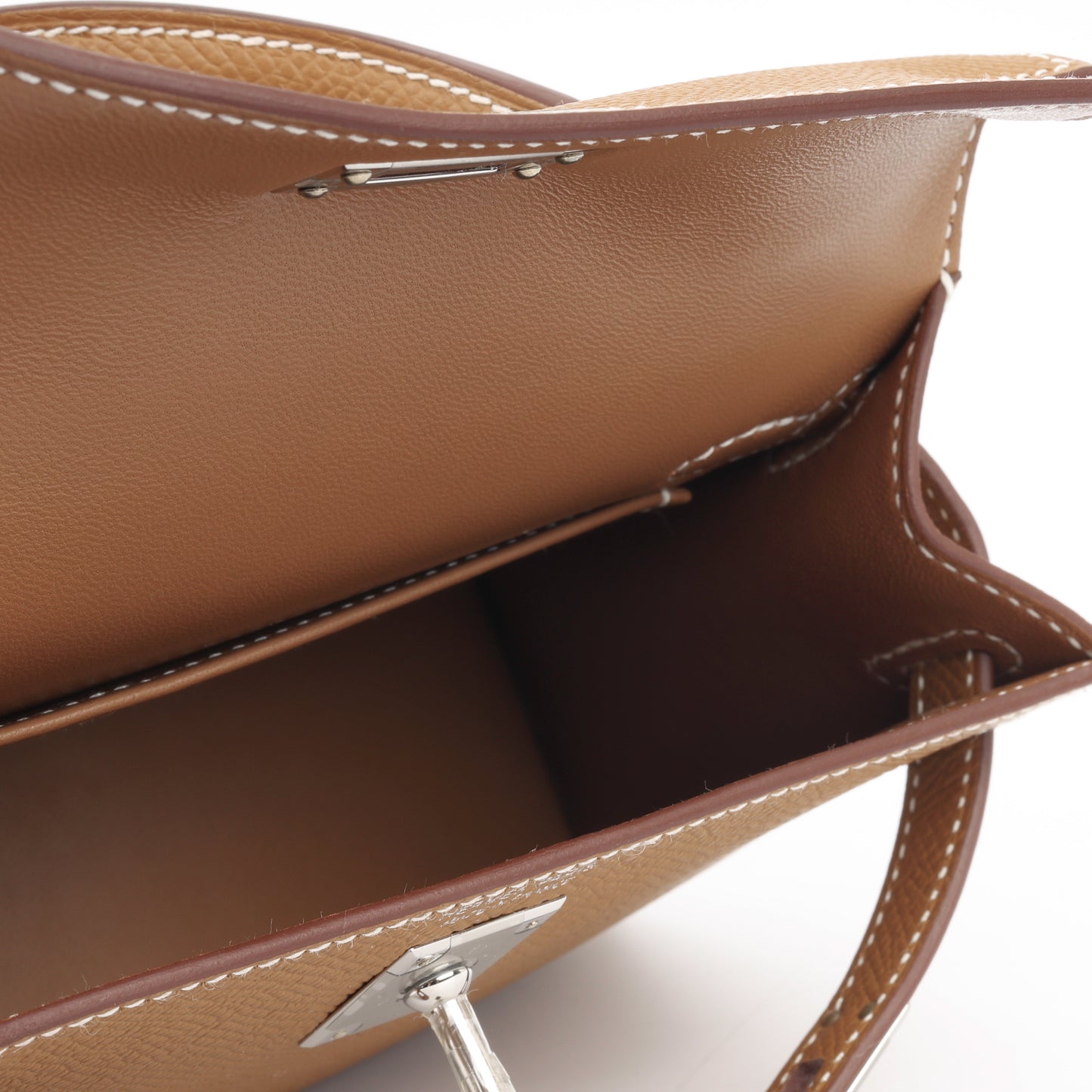 Mini Kelly - Gold Epsom (Rose Confetti Strap)