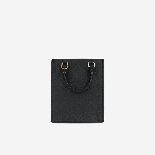 Petit Sac Plat - Black Empreinte