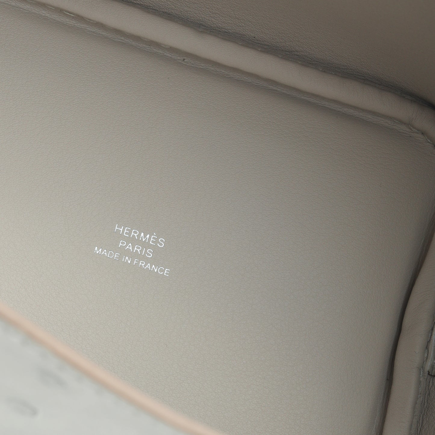 Micro Picotin - Gris Pale Ostrich