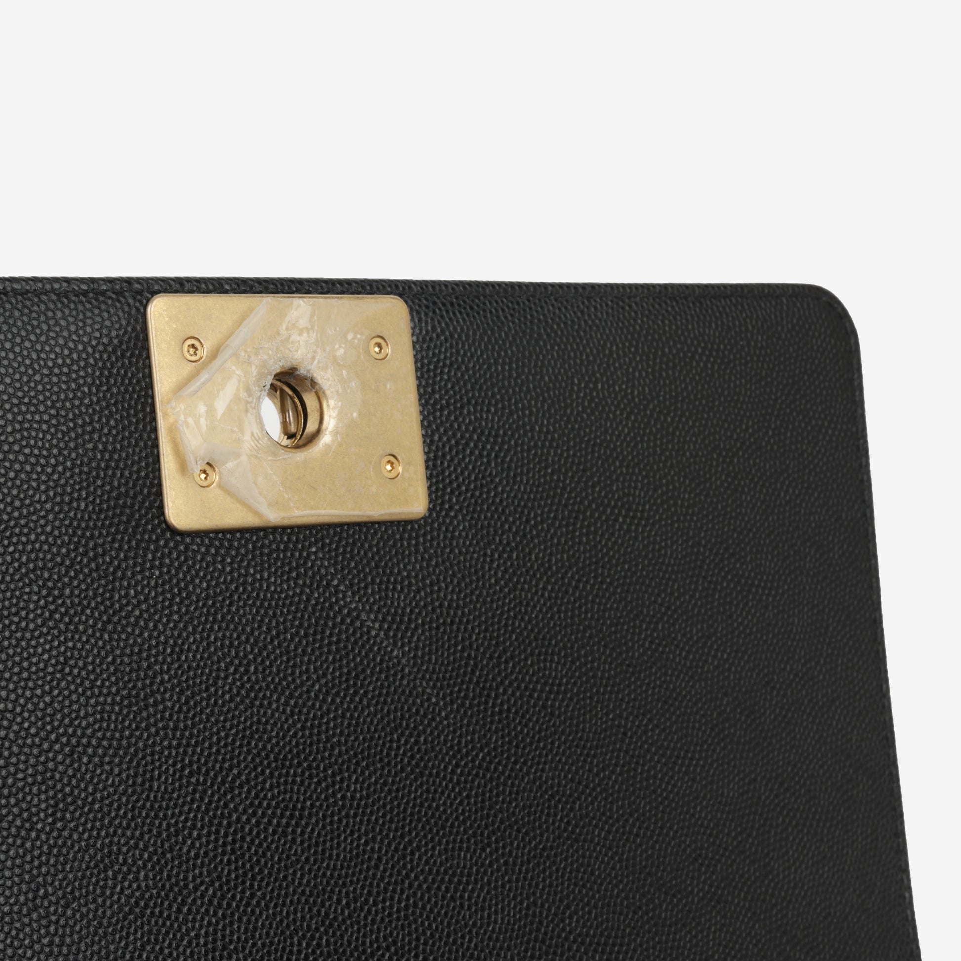 Chanel Old Medium Black Caviar AGHW 2018 – Bagista1