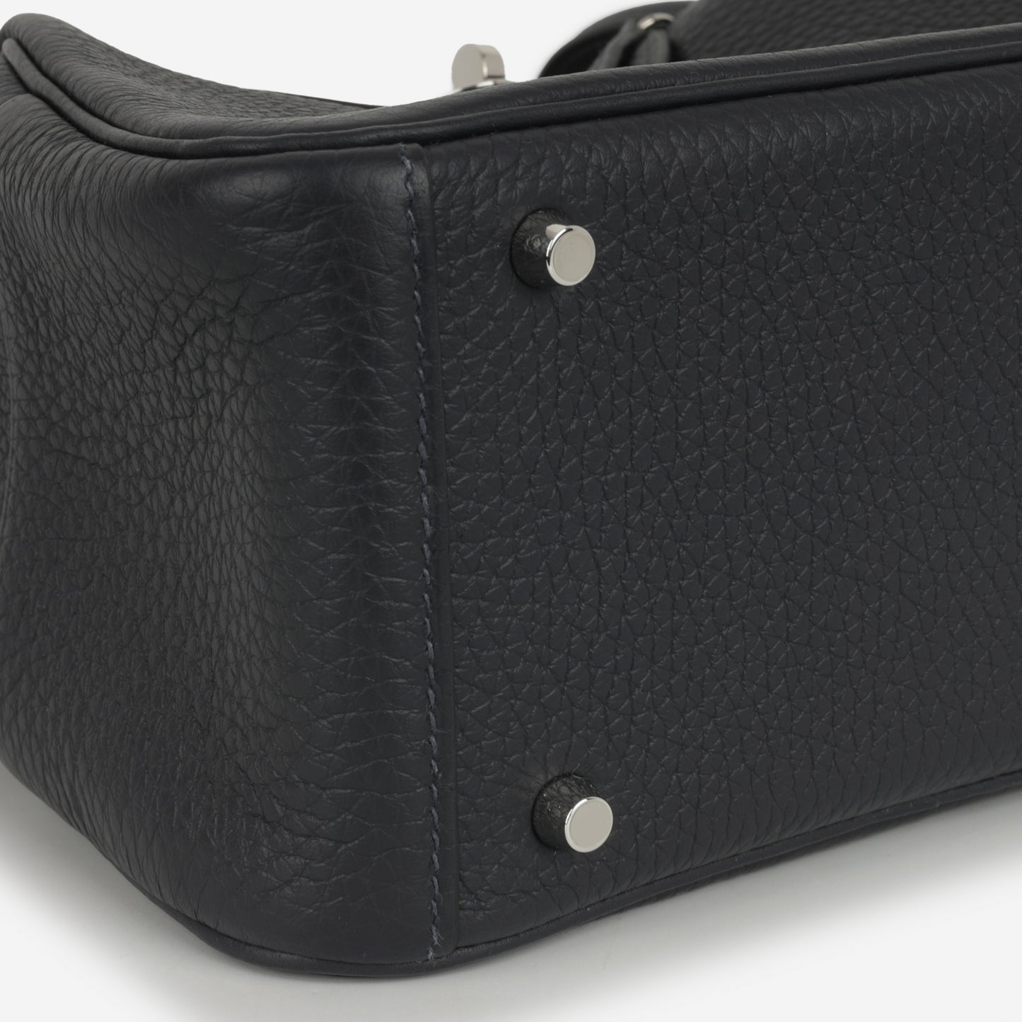 Hermès Mini Lindy - Caban Clemence | Palladium Hardware