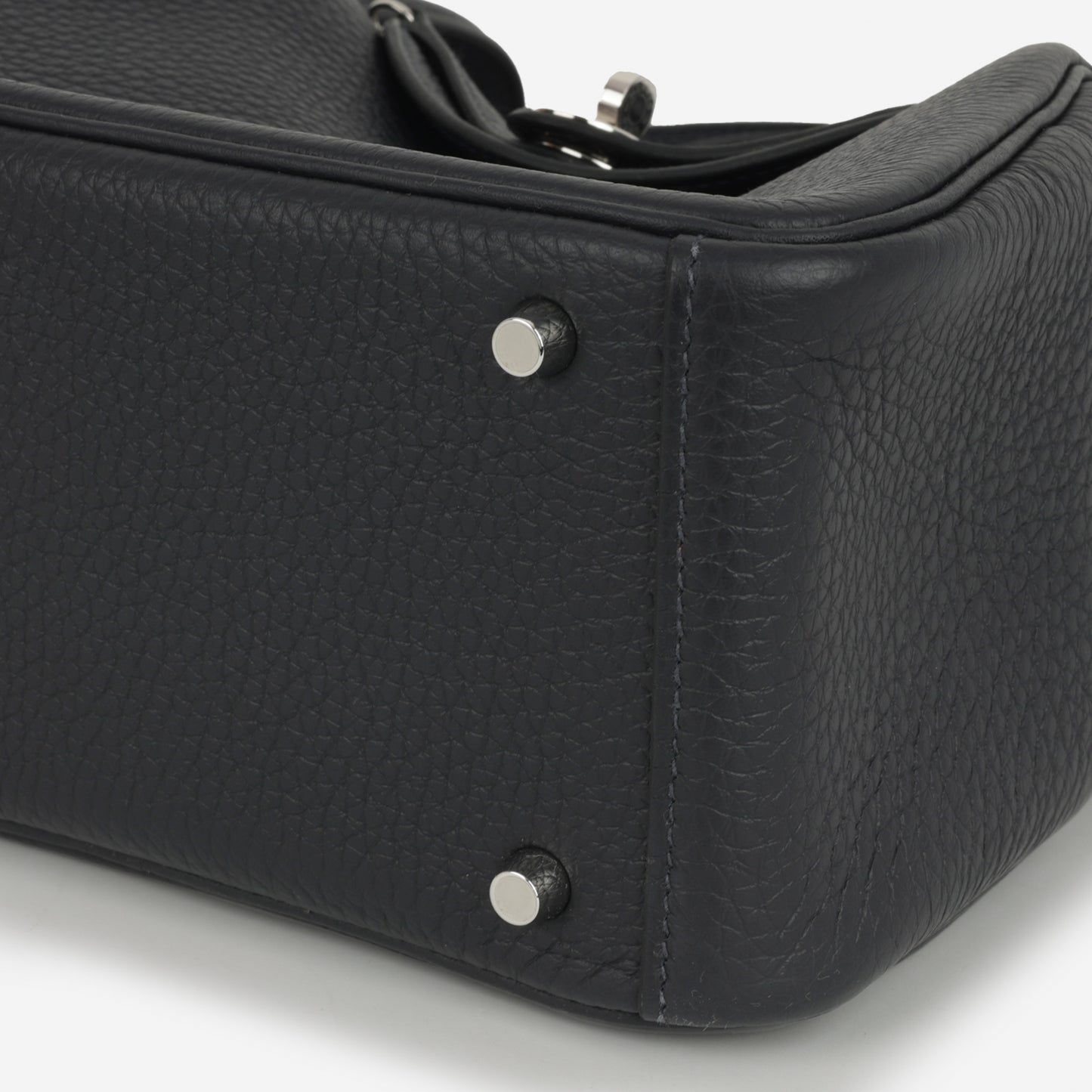 Hermès Mini Lindy - Caban Clemence | Palladium Hardware