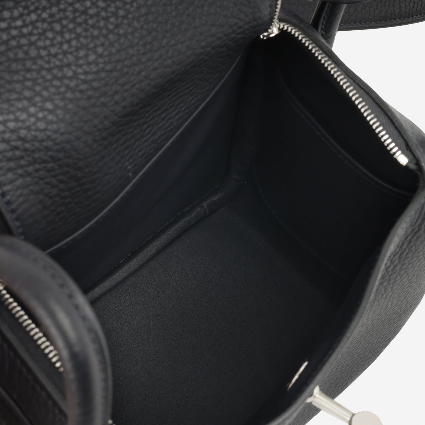 Hermès Mini Lindy - Caban Clemence | Palladium Hardware